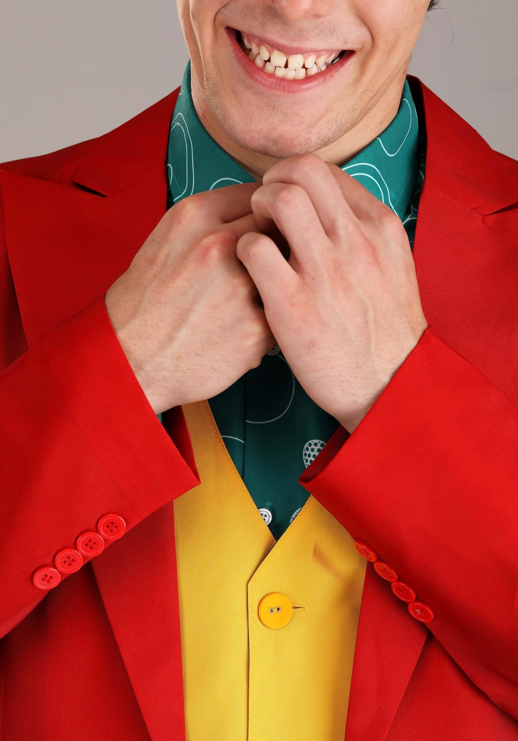 Dark Clown Comedian Costume Suit