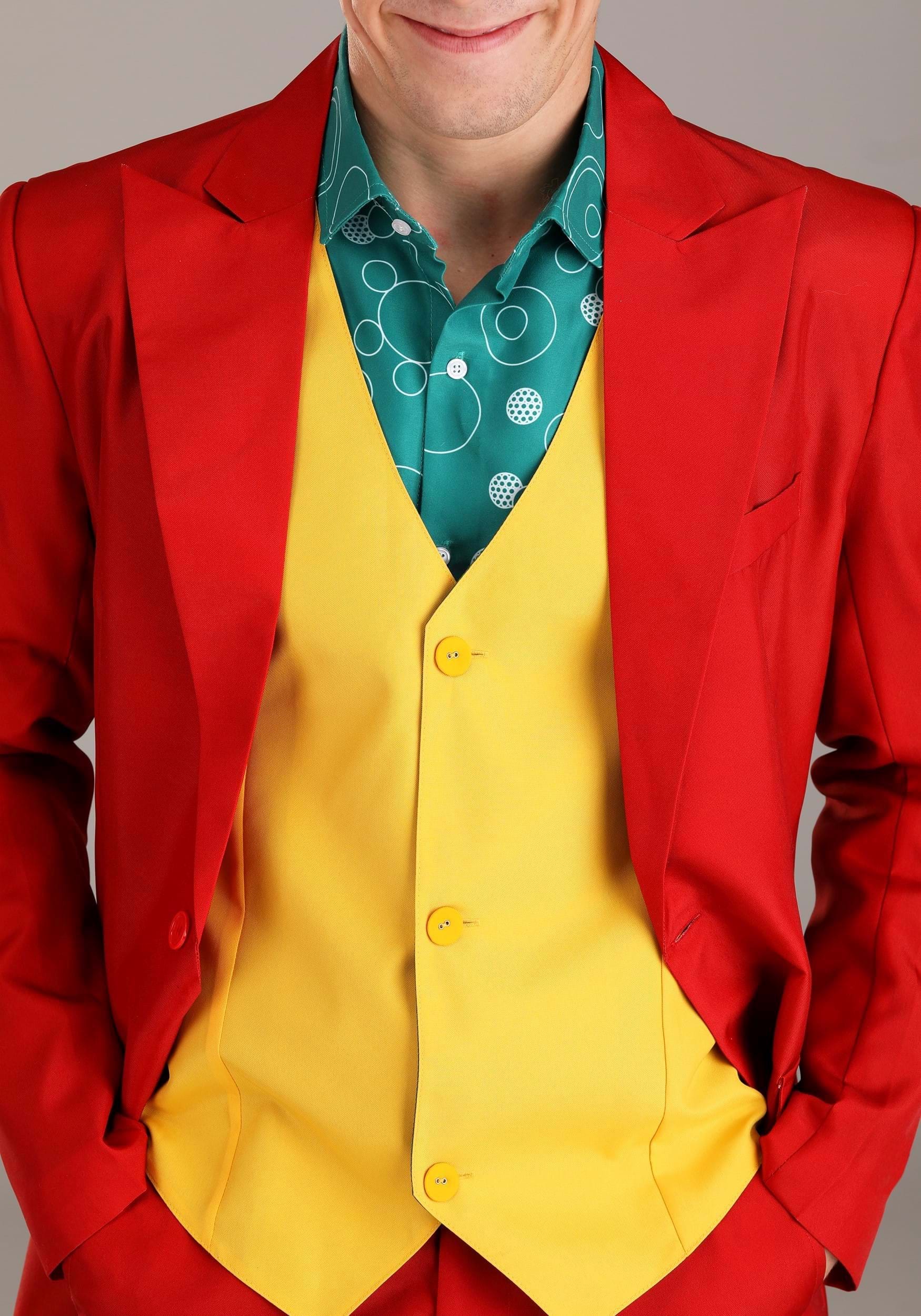 Dark Clown Comedian Costume Suit