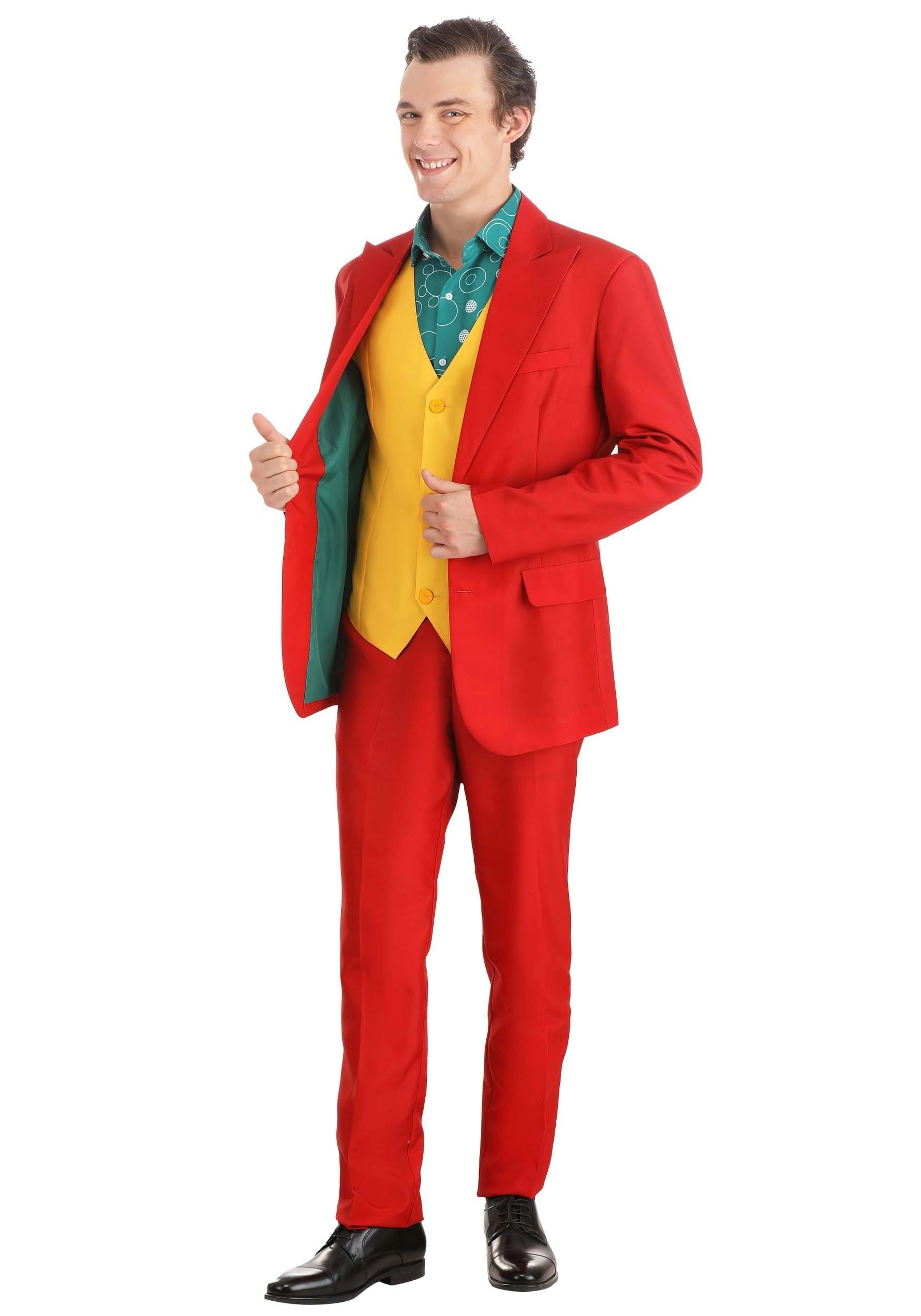 Dark Clown Comedian Costume Suit