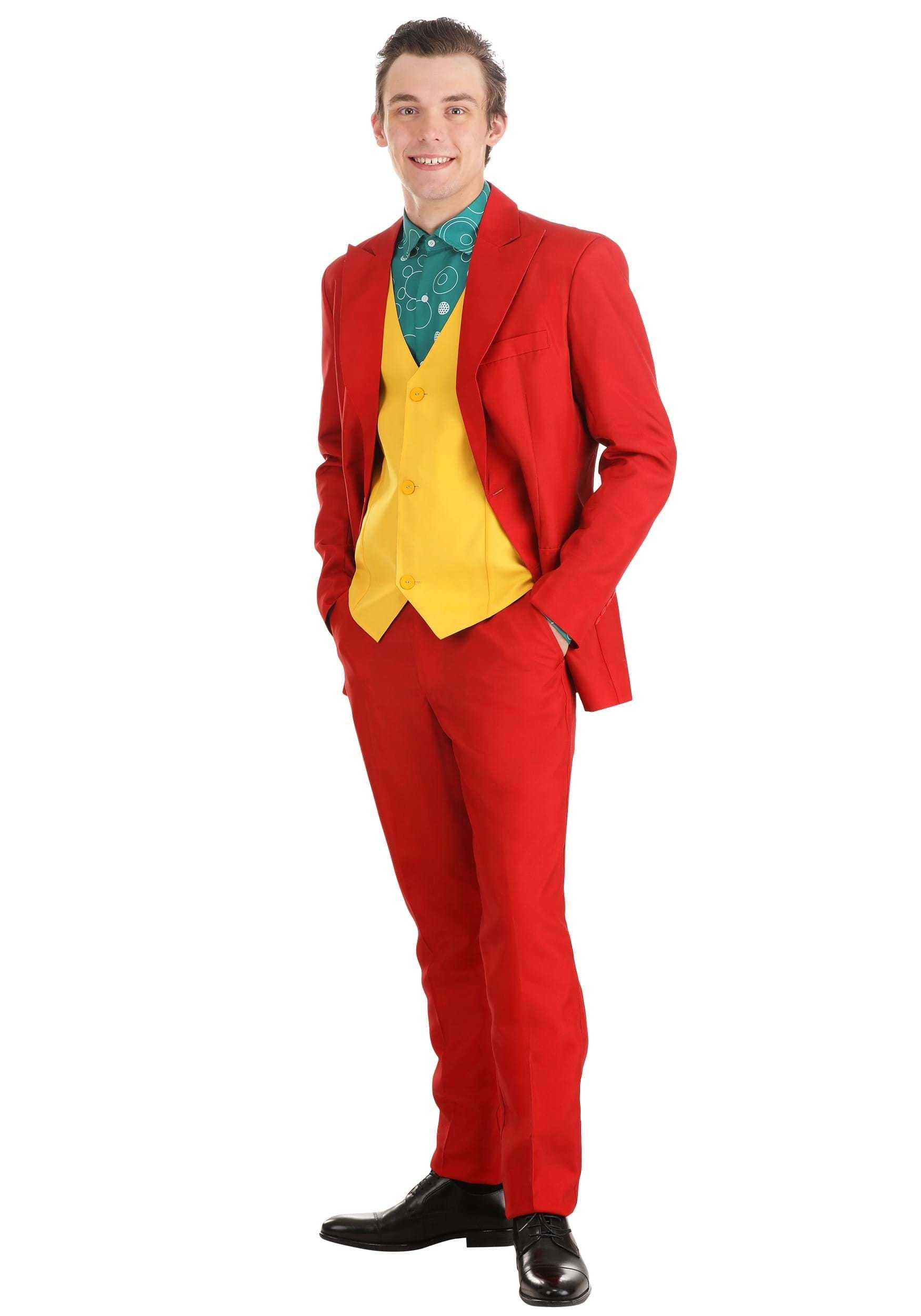 Dark Clown Comedian Costume Suit