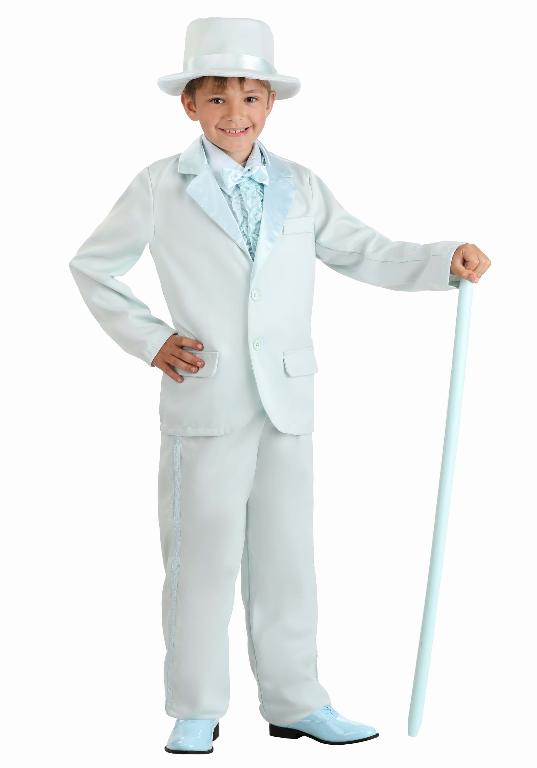 Blue Tuxedo Costume for Kids