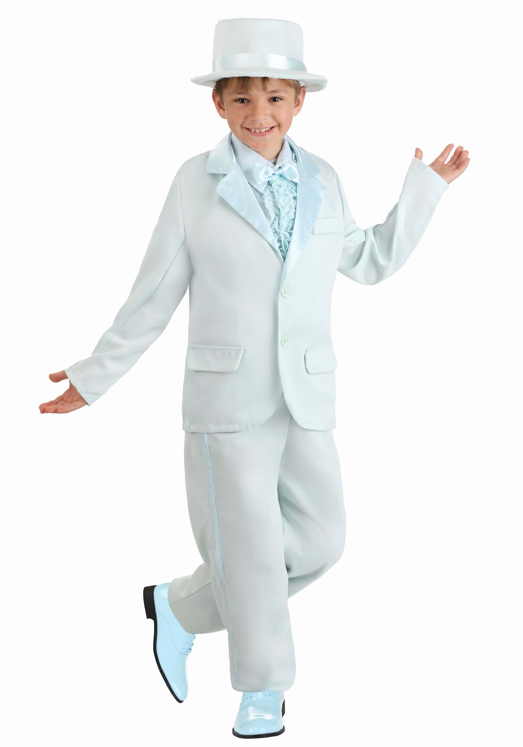 Blue Tuxedo Costume for Kids