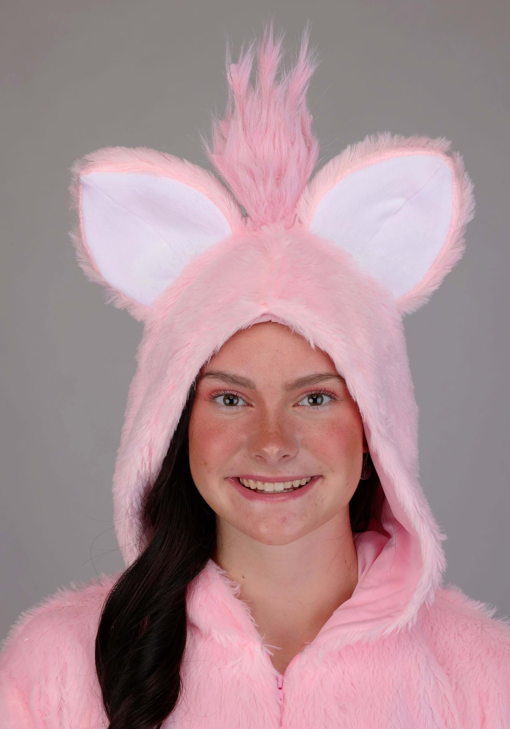 Women's Cozy Furby Costume 5 Women's Cozy Furby Costume