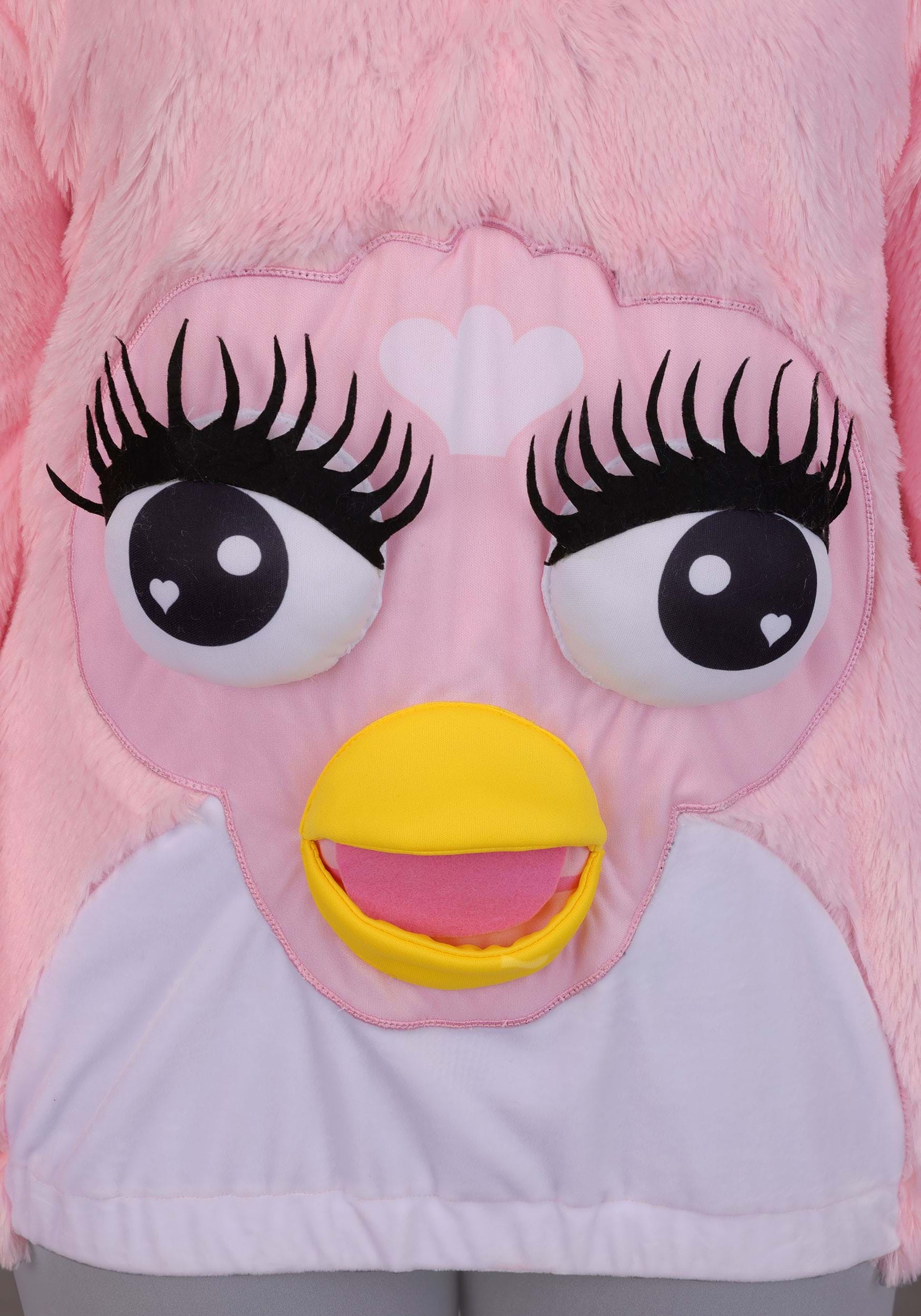 Women's Cozy Furby Costume 7 Women's Cozy Furby Costume
