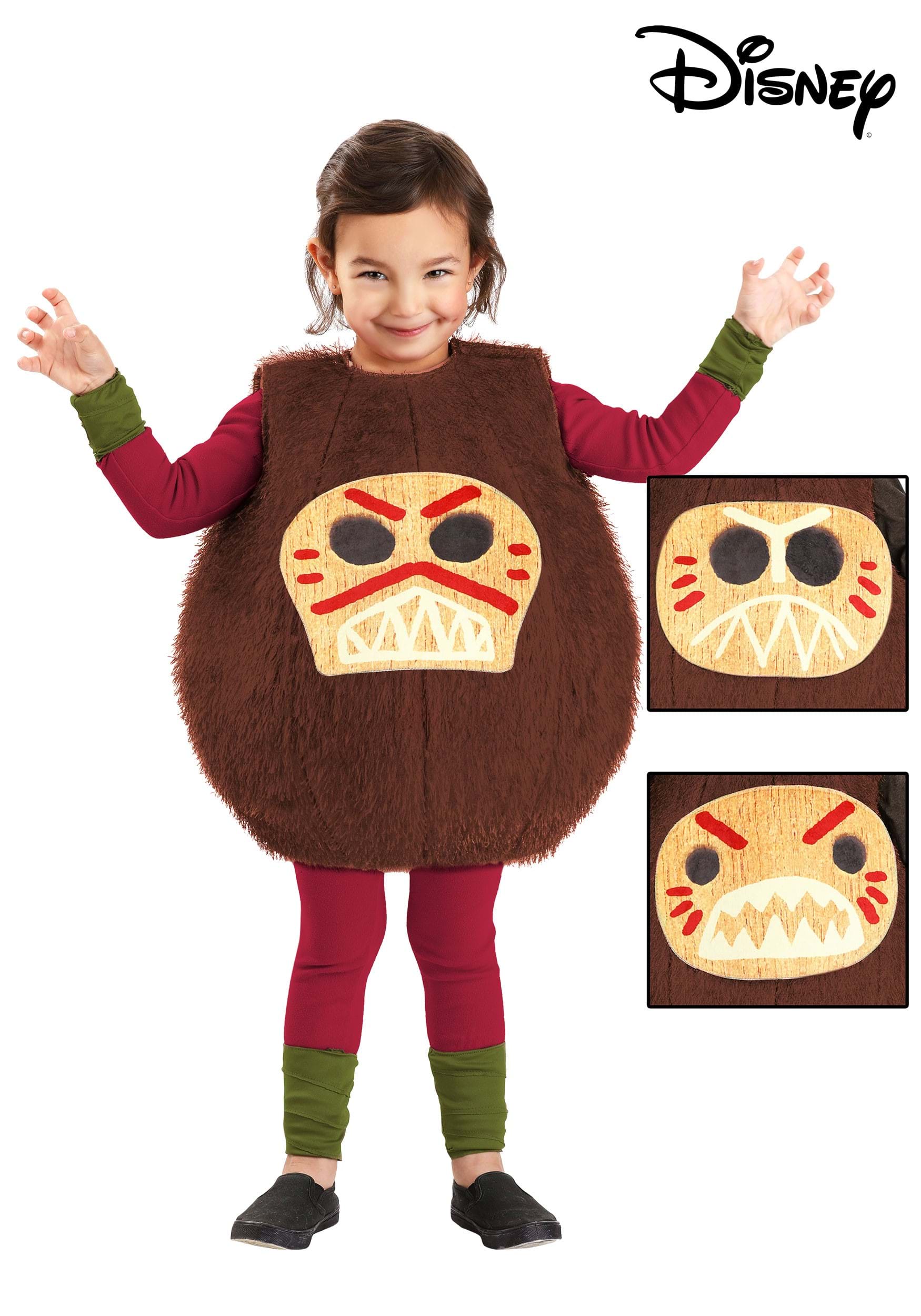 Toddler Disney Moana Kakamora Costume