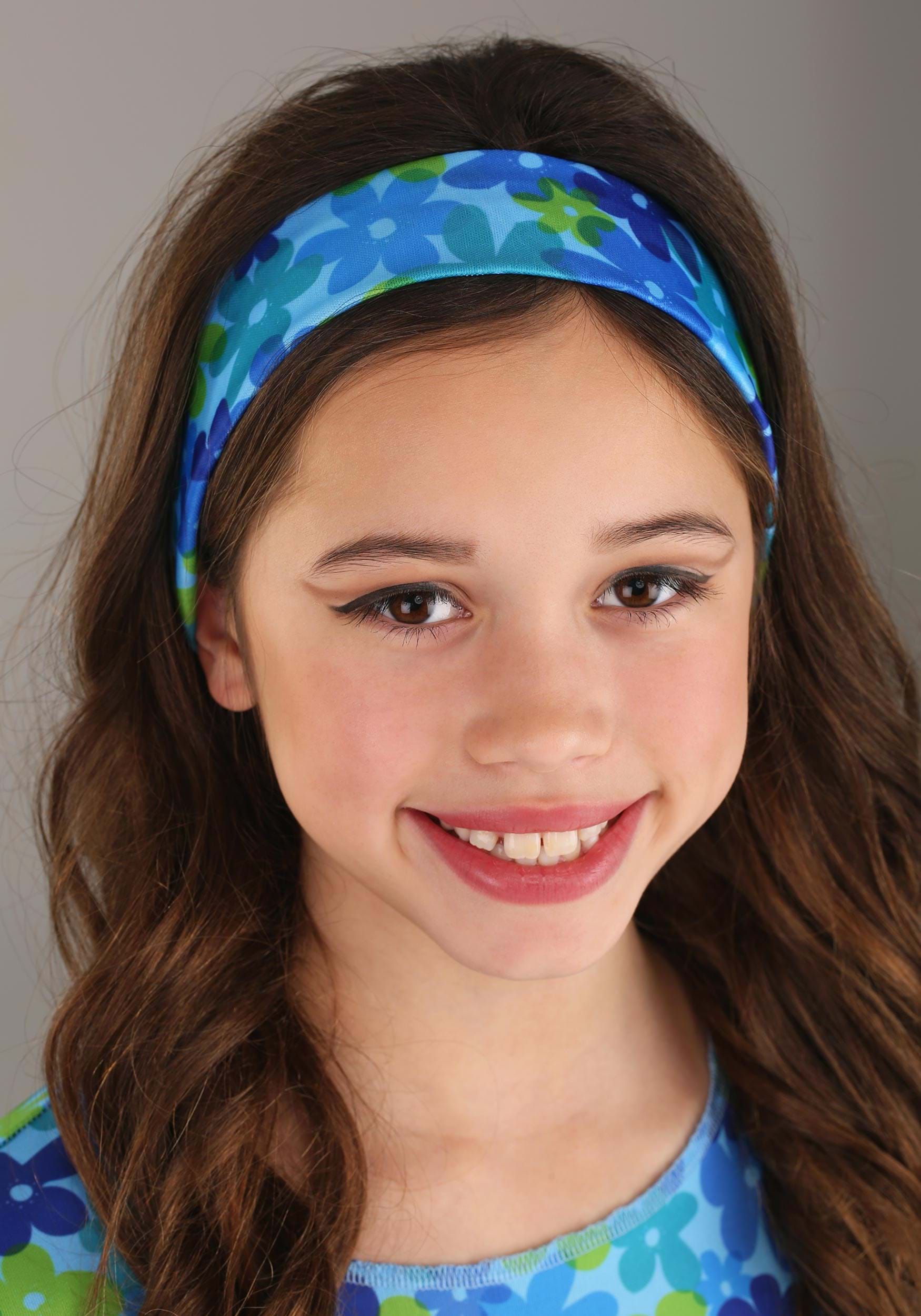 Girl's Wild Flower 70s Disco Costume Dress