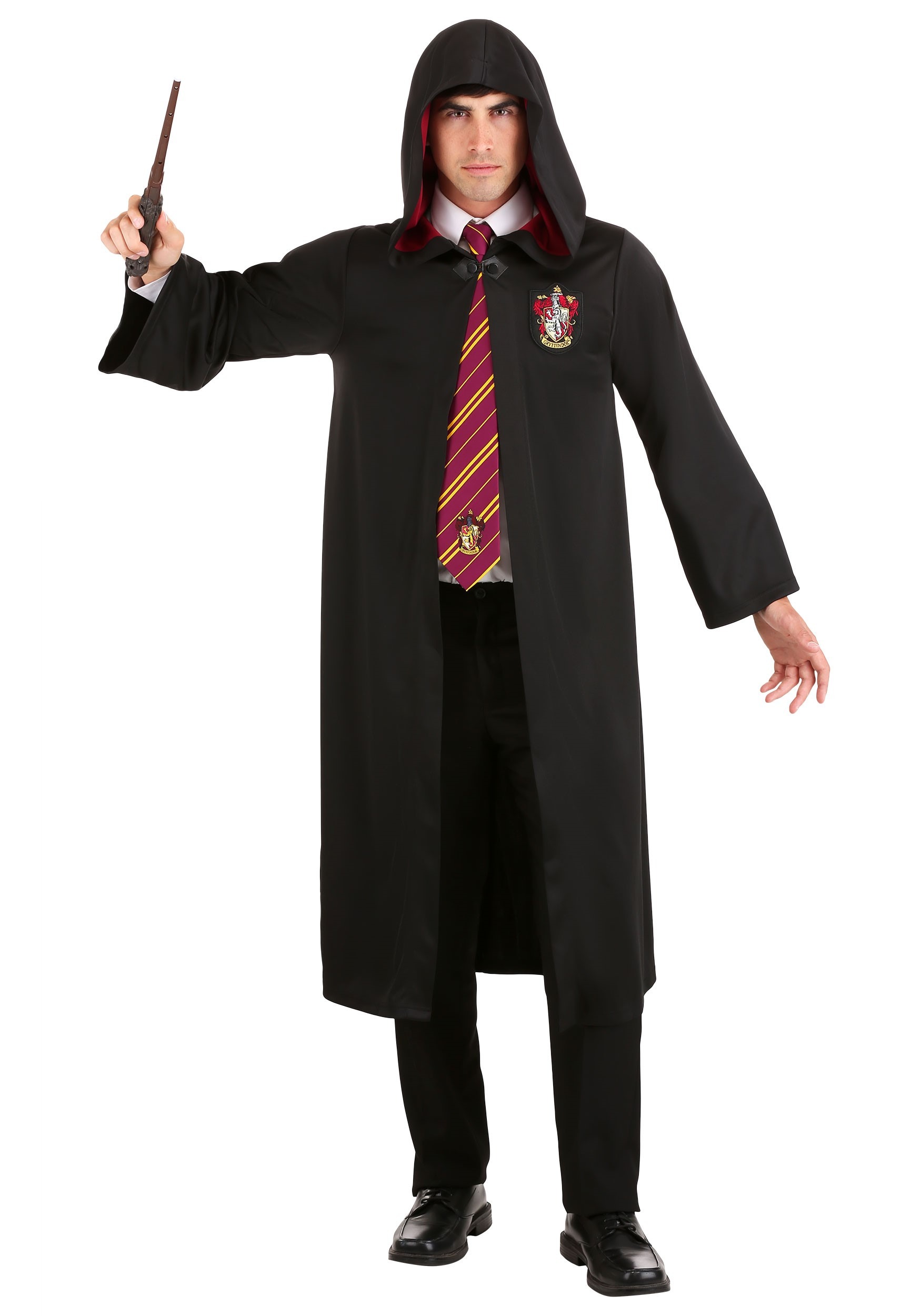 Plus Size Harry Potter Gryffindor Robe Costume for Adults 2 Plus Size Harry Potter Gryffindor Robe Costume for Adults