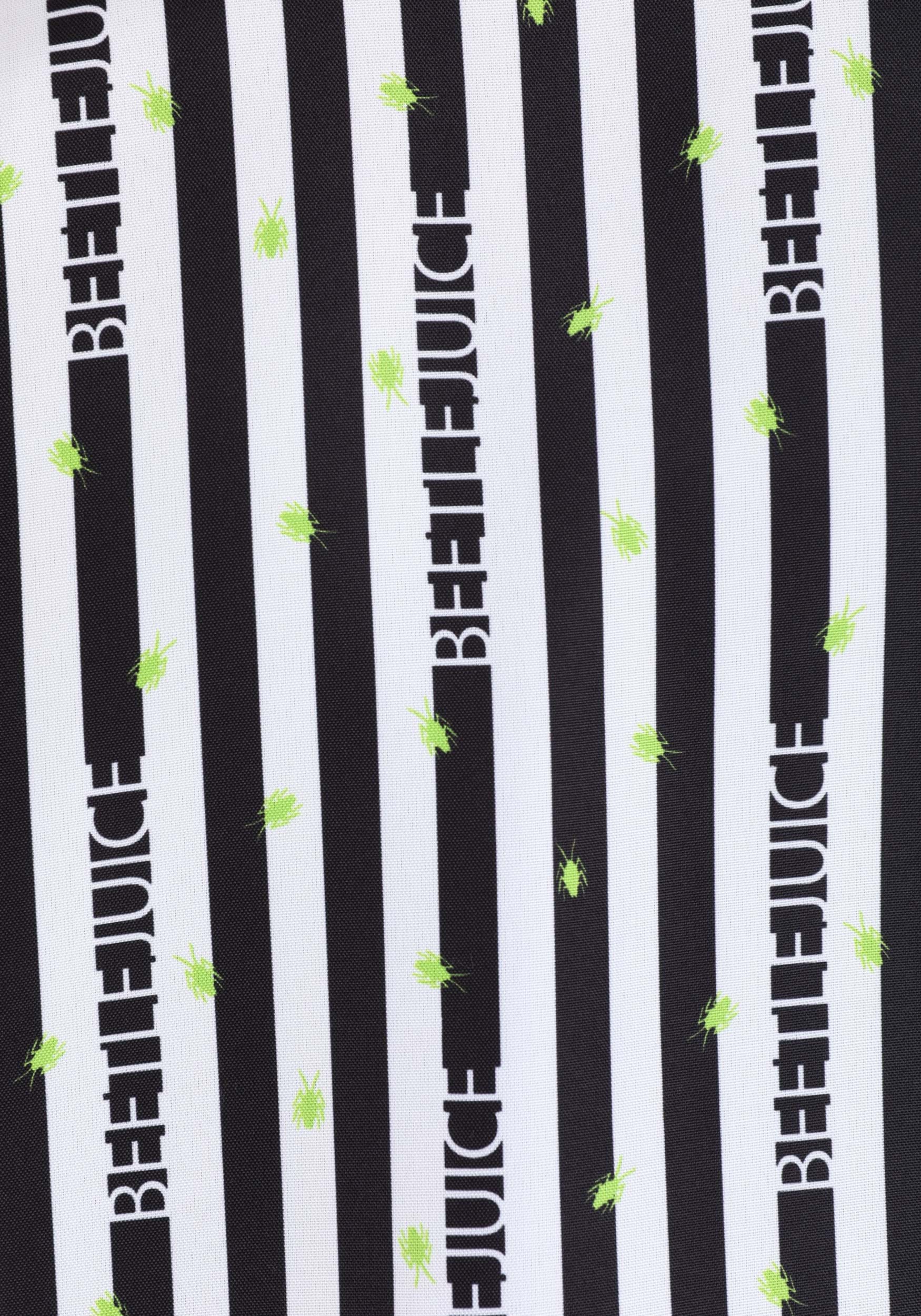 Striped Logo Beetlejuice Shirt for Adults 7 Striped Logo Beetlejuice Shirt for Adults