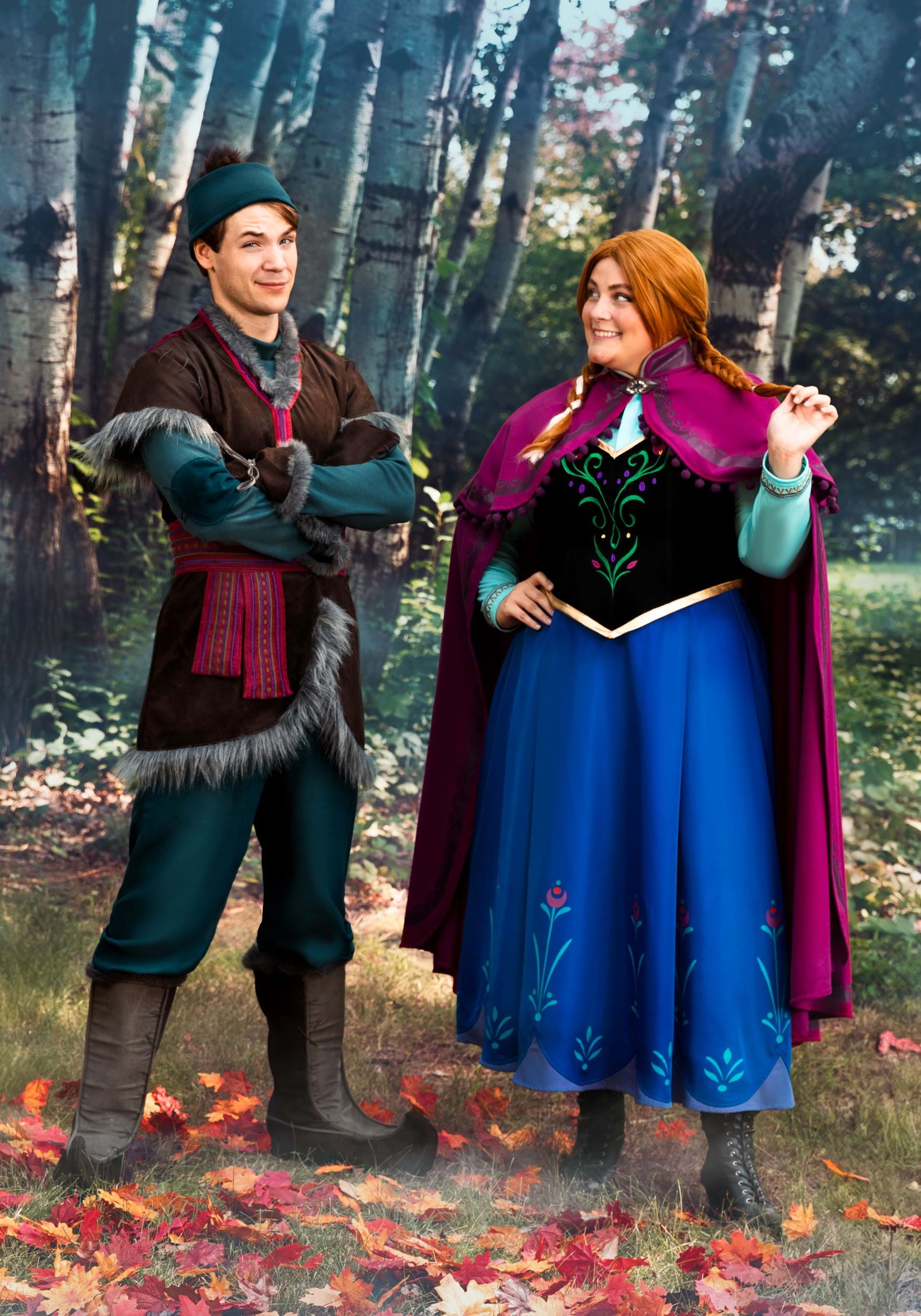 Plus Size Authentic Disney Frozen Men's Kristoff Costume