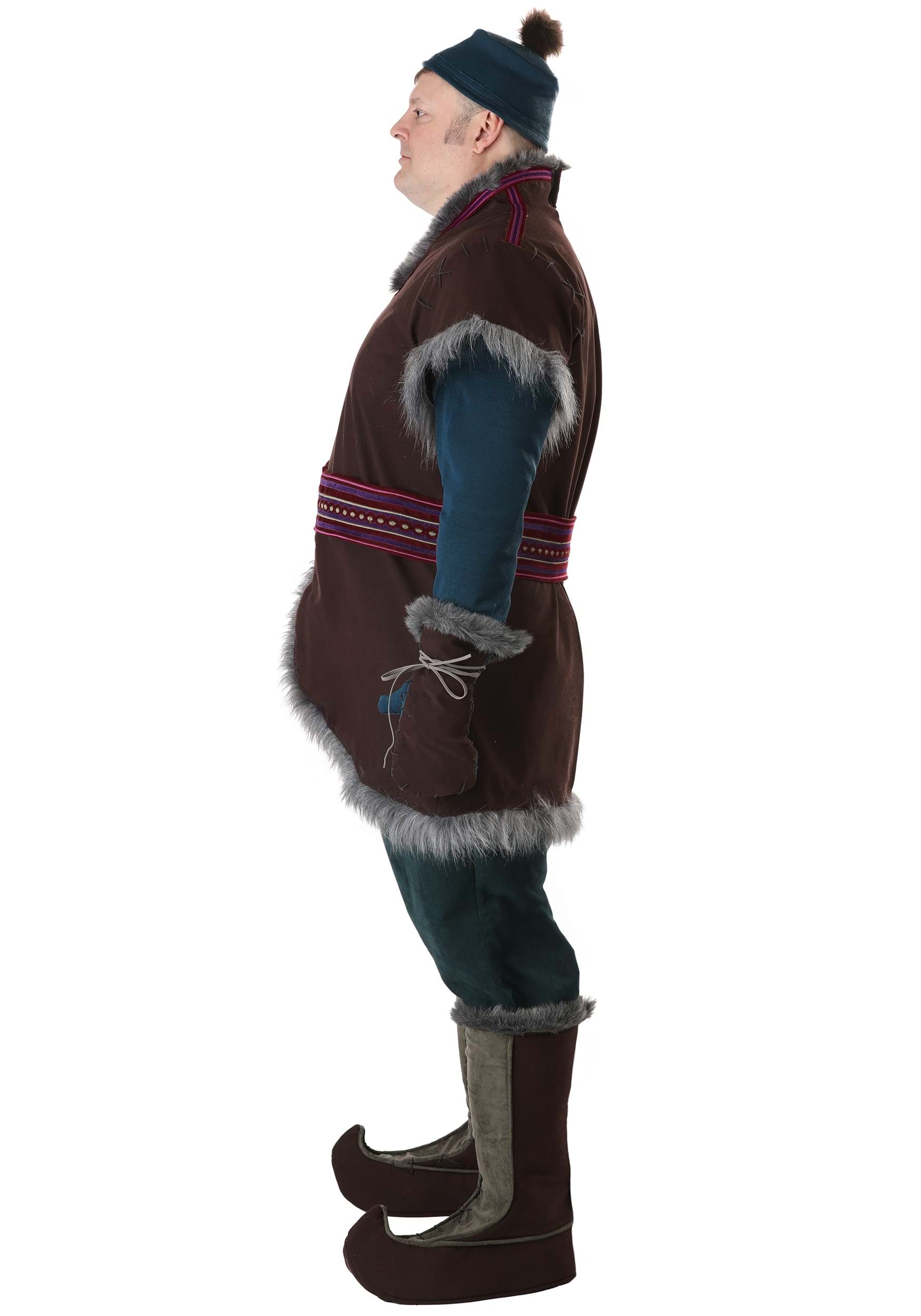 Plus Size Authentic Disney Frozen Men's Kristoff Costume