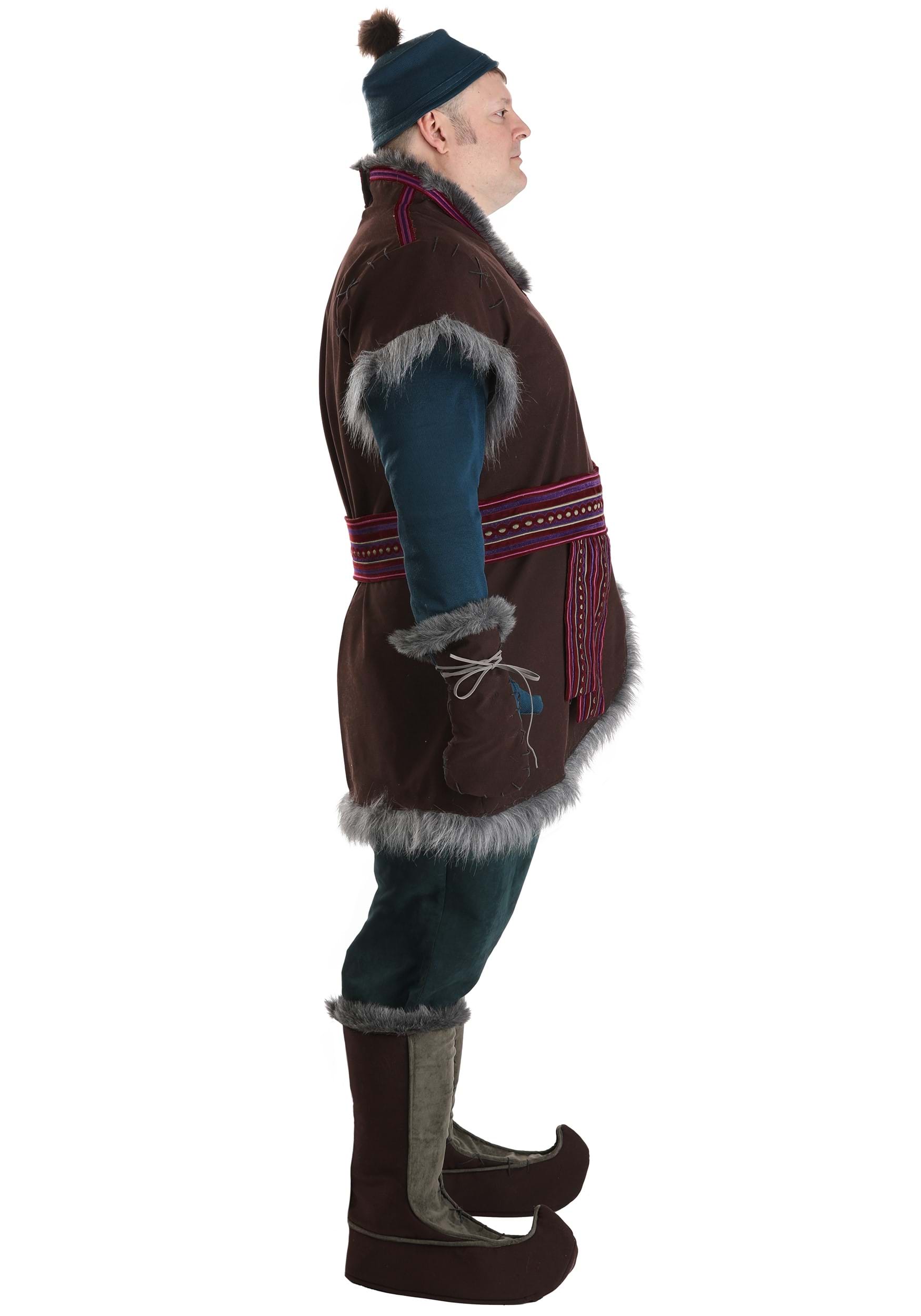 Plus Size Authentic Disney Frozen Men's Kristoff Costume