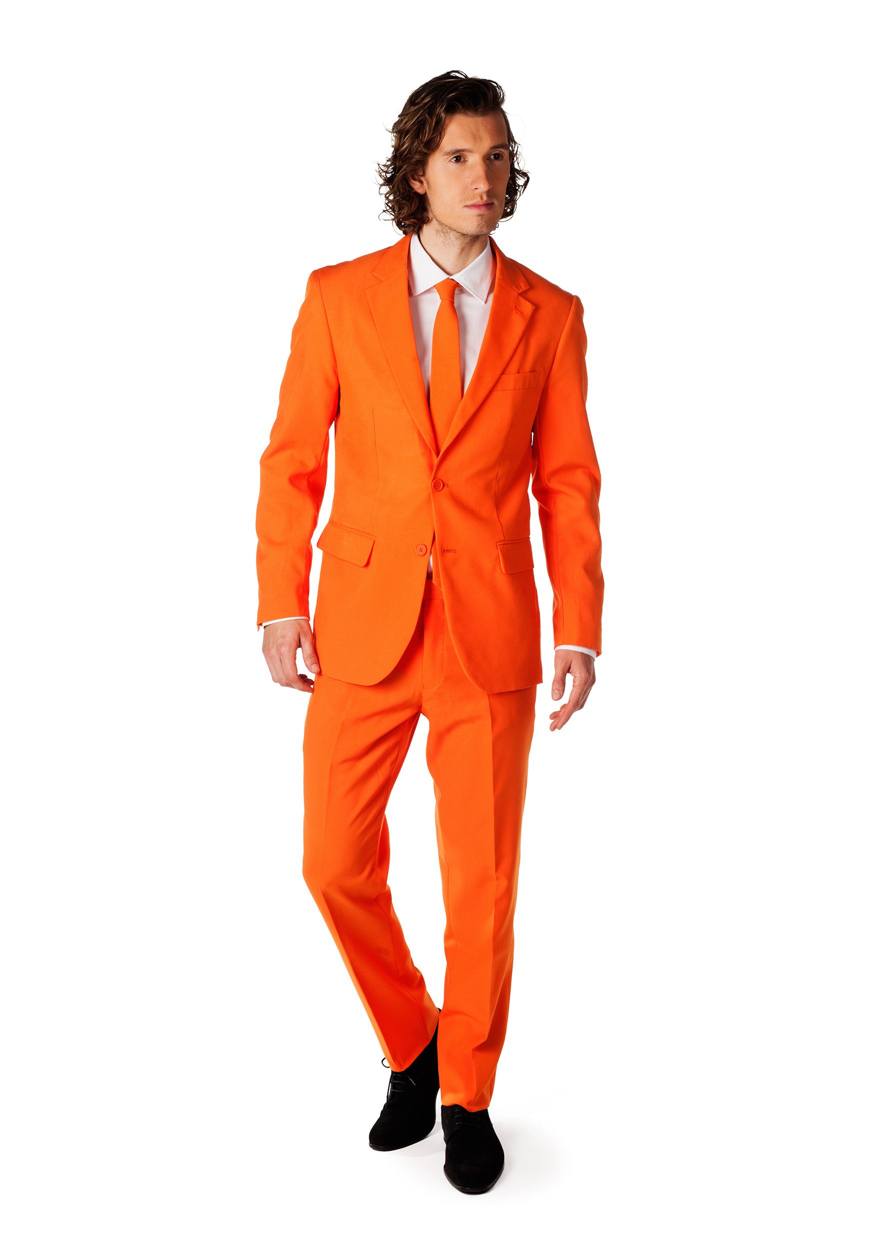 Men's Orange Suit OppoSuits Costume