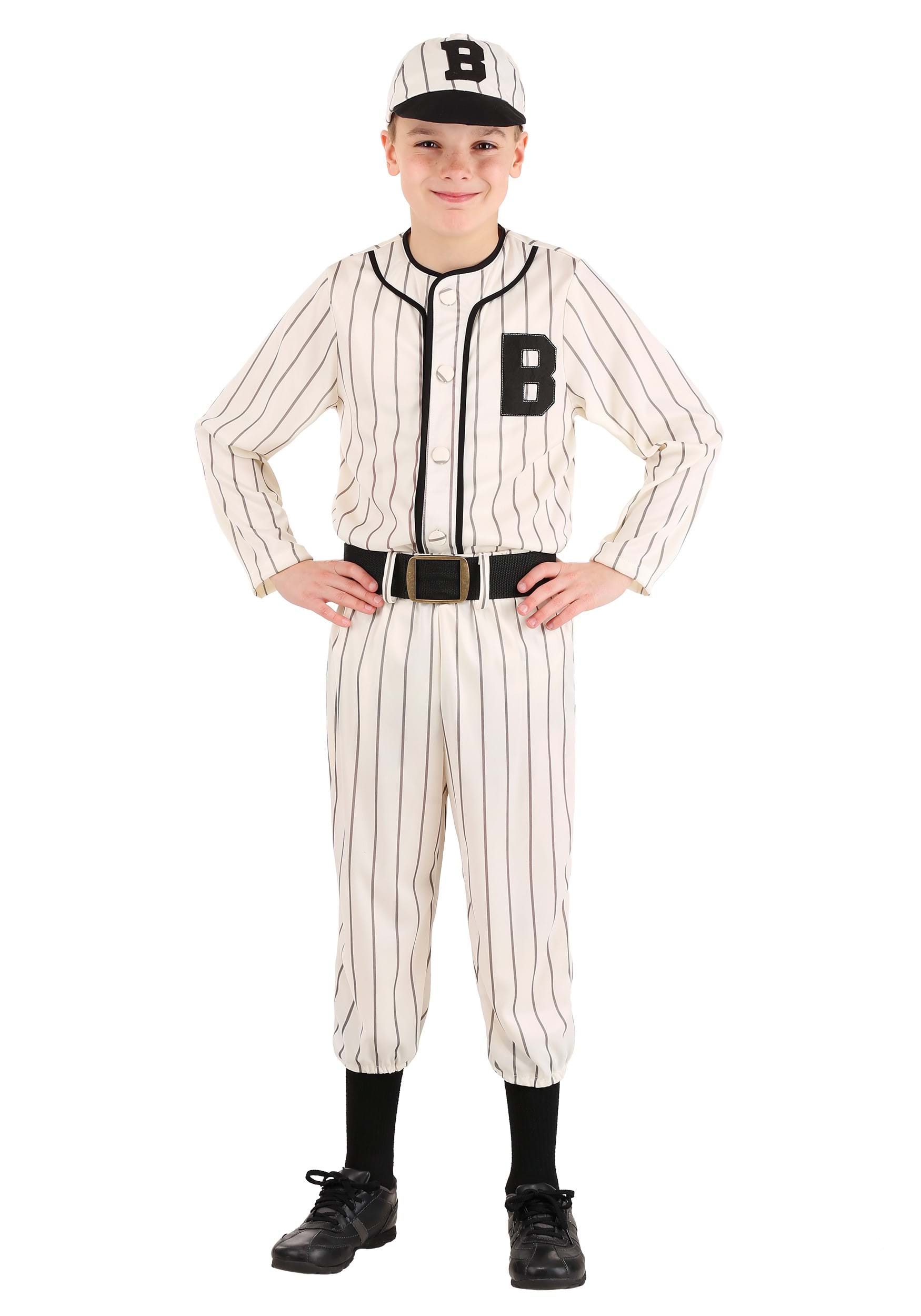 Vintage Baseball Costume for Kid's 4 Vintage Baseball Costume for Kid's