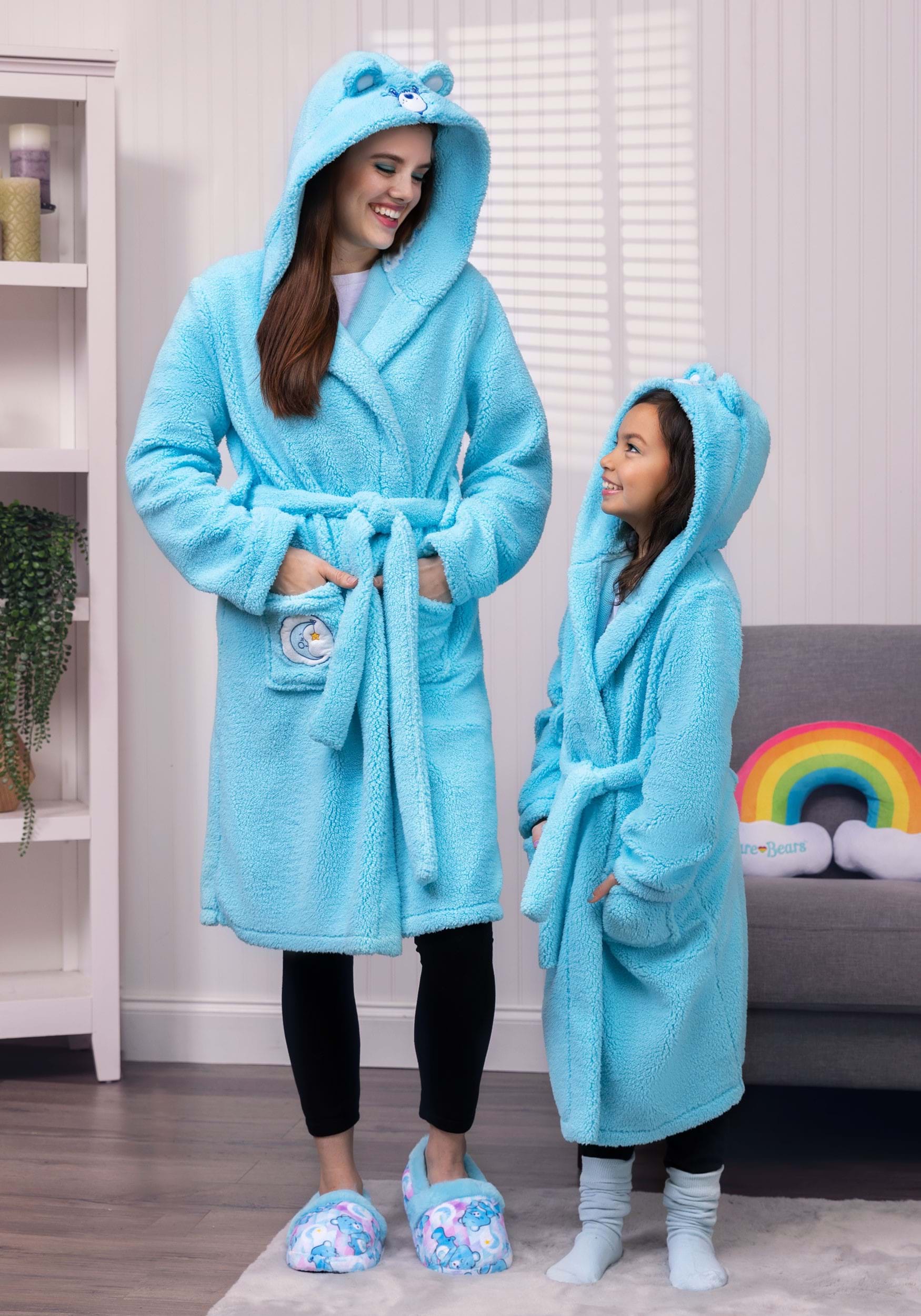 Care Bears Bedtime Bear Hooded Robe for Adults
