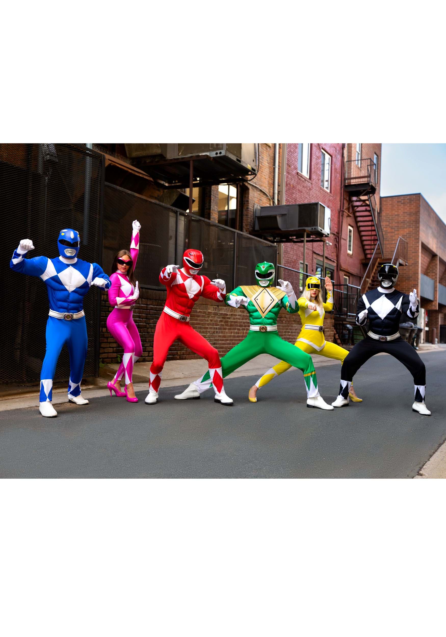 Power Rangers Blue Ranger Adult Muscle Costume 4 Power Rangers Blue Ranger Adult Muscle Costume