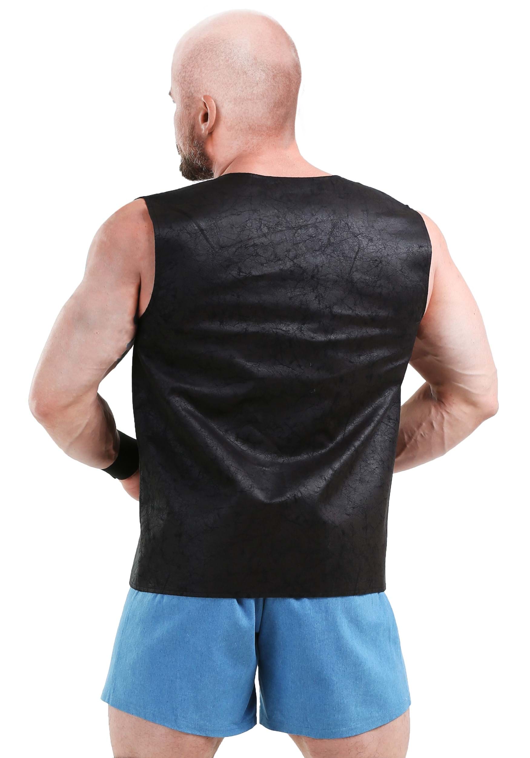 WWE Plus Size Stone Cold Steve Austin Adult Costume 3 WWE Plus Size Stone Cold Steve Austin Adult Costume