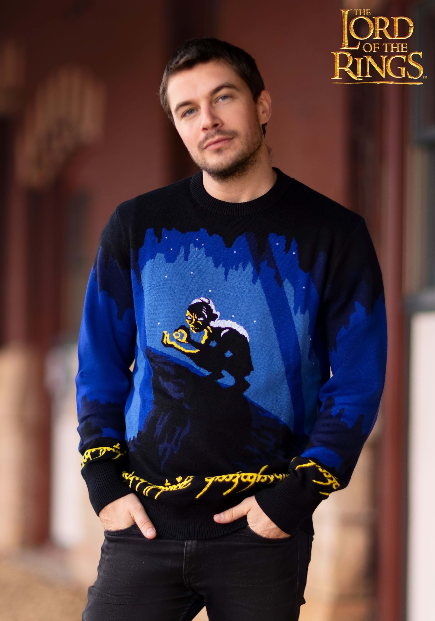 My Precious Gollum Lord of the Rings Sweater for Adults 1 My Precious Gollum Lord of the Rings Sweater for Adults