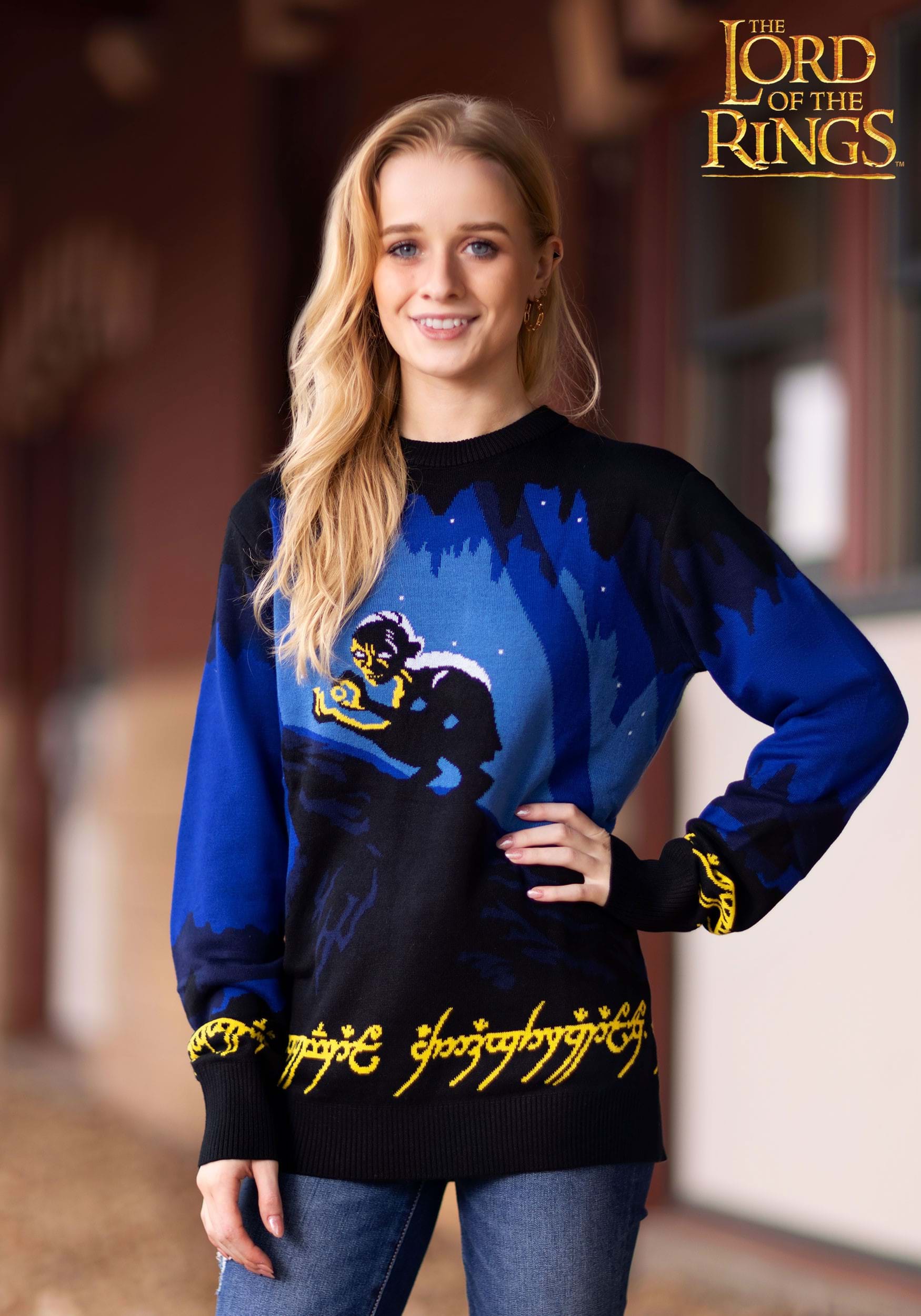 My Precious Gollum Lord of the Rings Sweater for Adults 2 My Precious Gollum Lord of the Rings Sweater for Adults