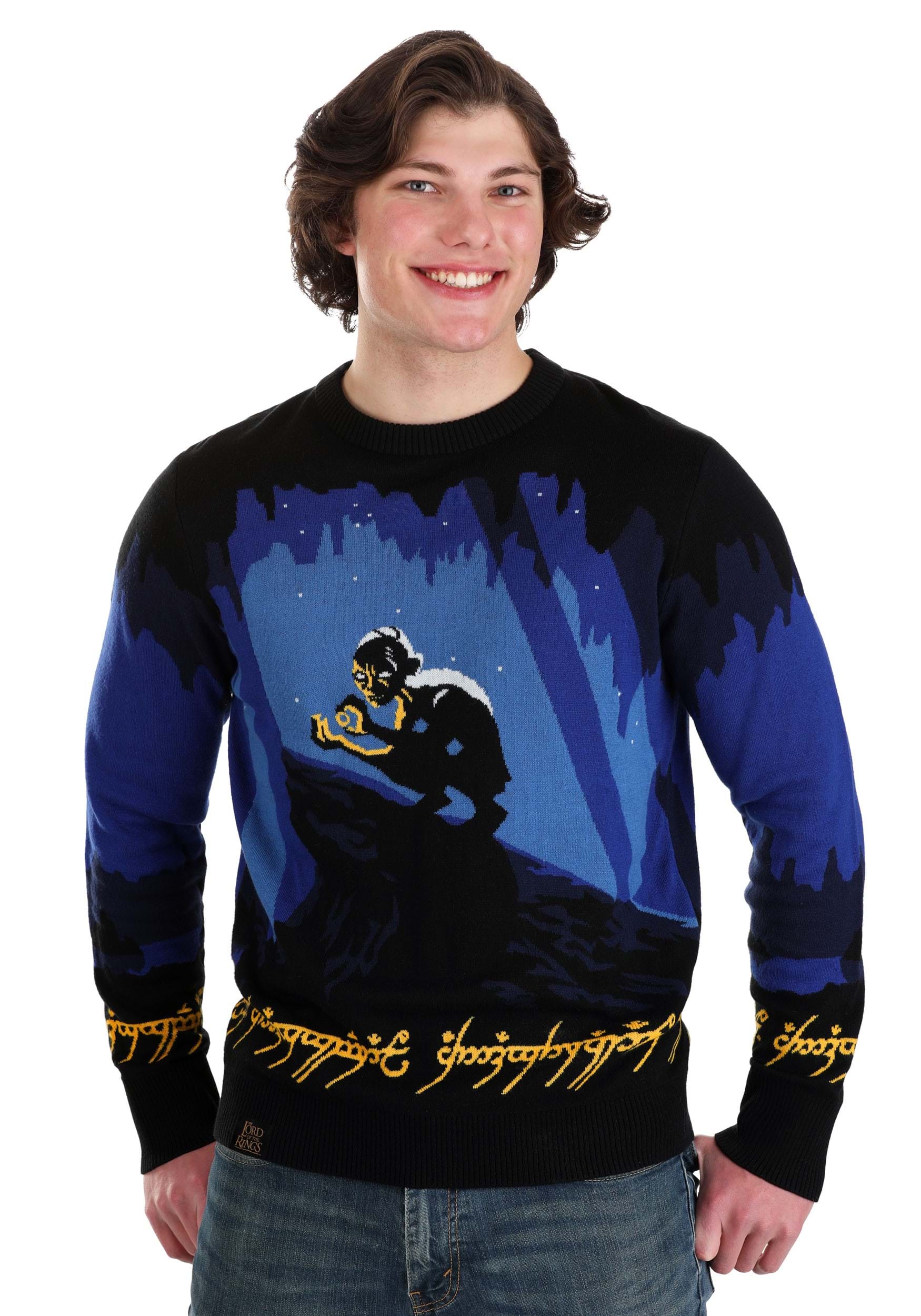 My Precious Gollum Lord of the Rings Sweater for Adults 6 My Precious Gollum Lord of the Rings Sweater for Adults
