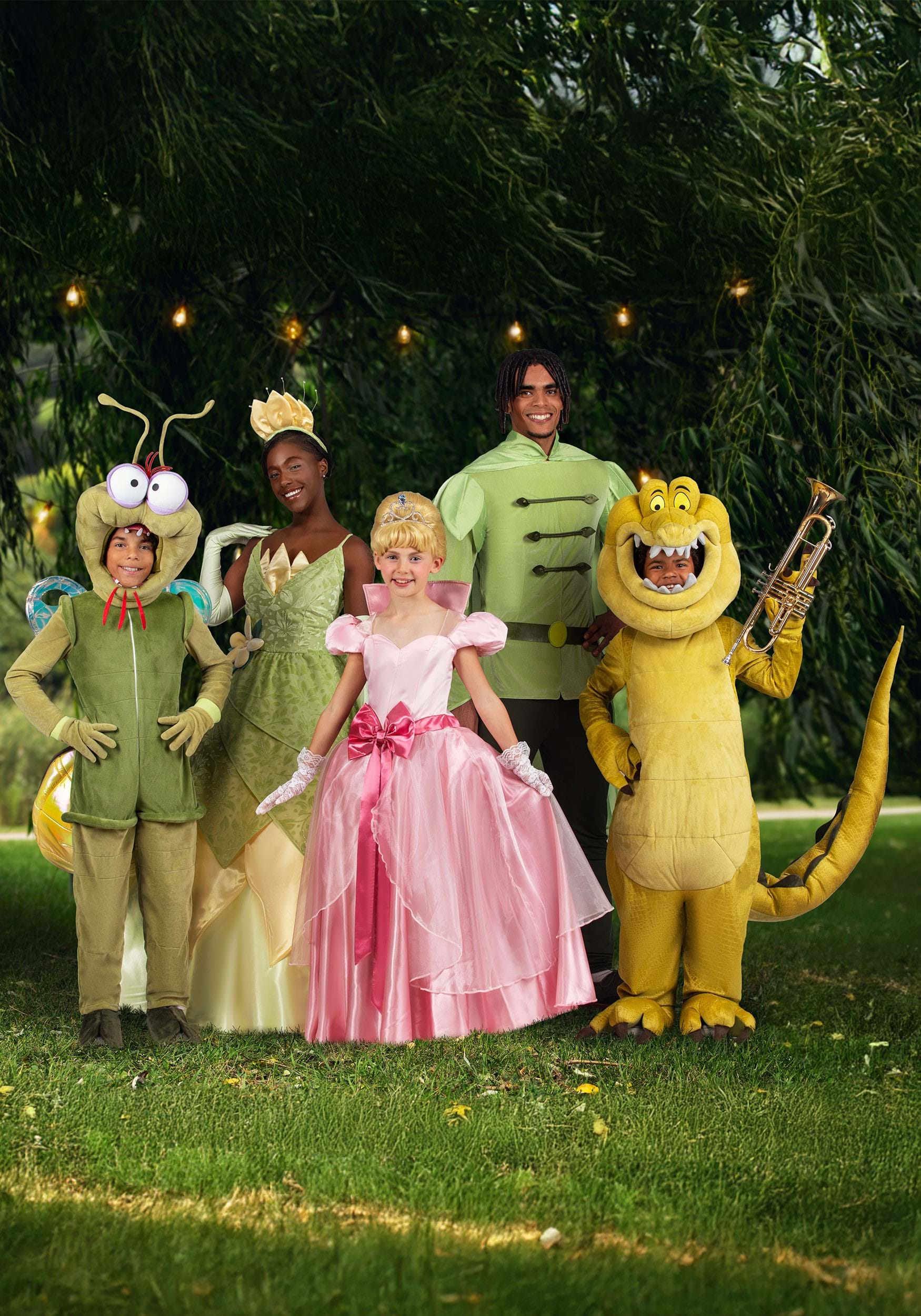 Girl's Disney Deluxe The Princess and the Frog Tiana Costume 3 Girl's Disney Deluxe The Princess and the Frog Tiana Costume