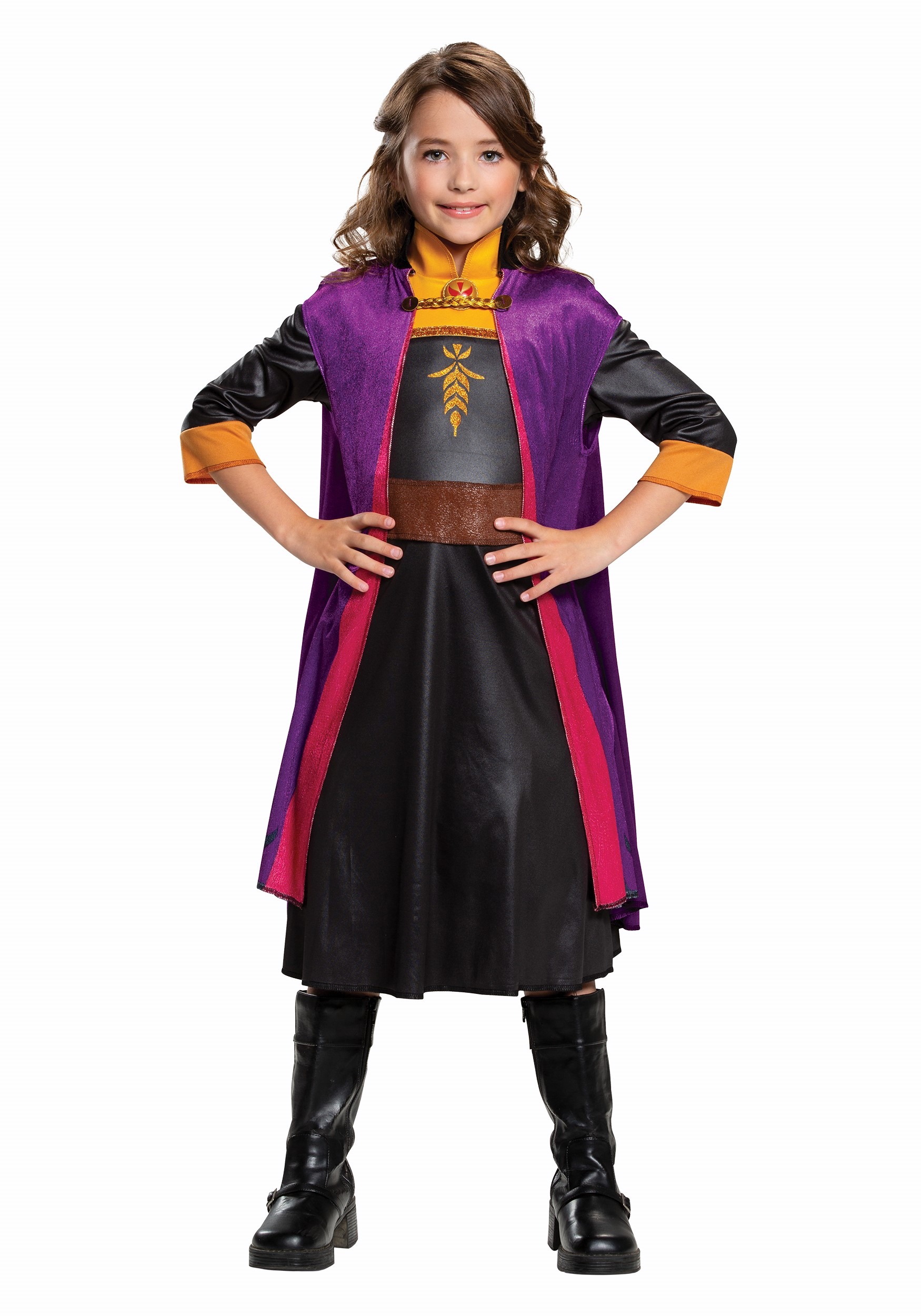 Disney Frozen 2 Anna Classic Costume for Girls