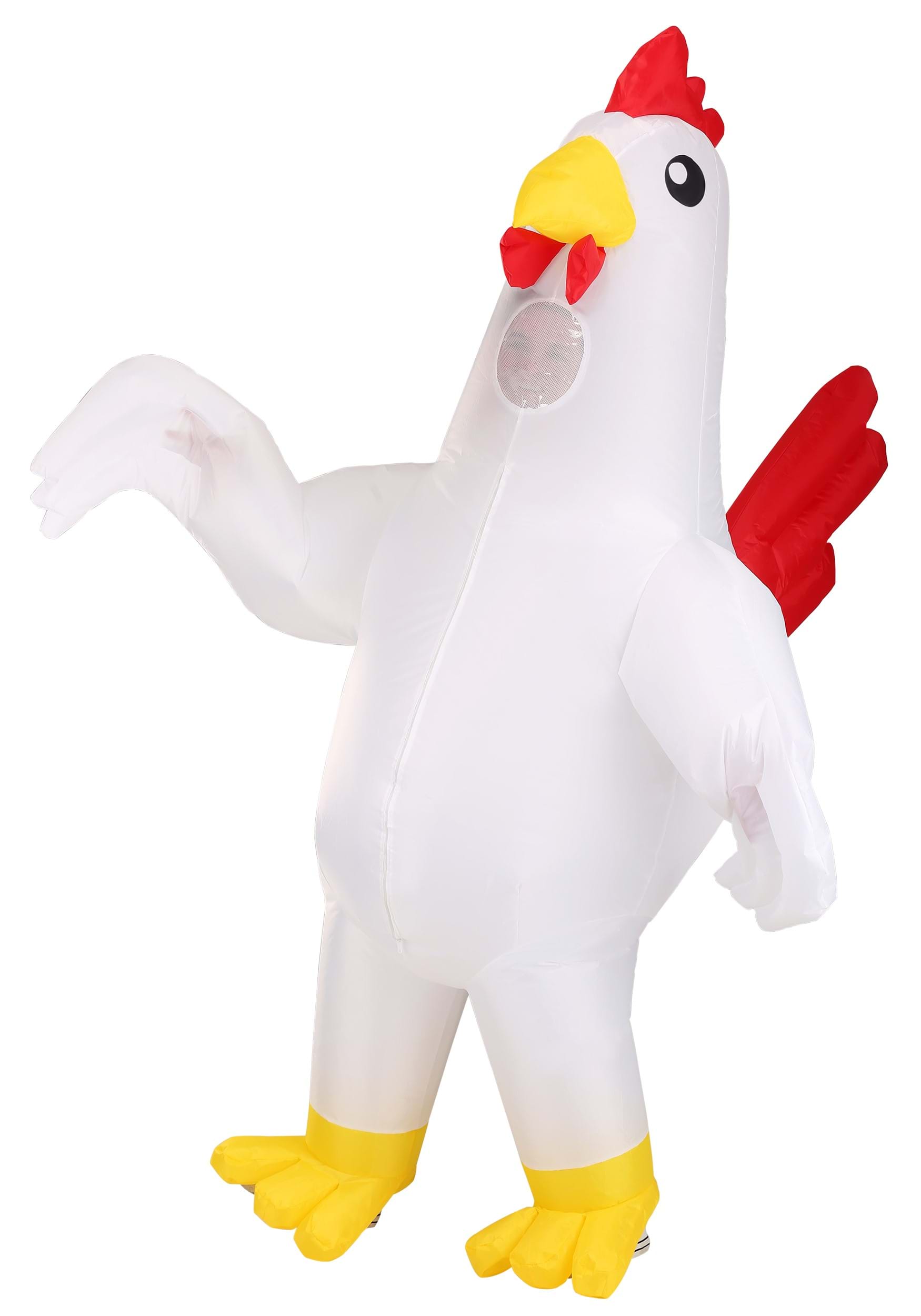 Inflatable Chicken Adult Costume