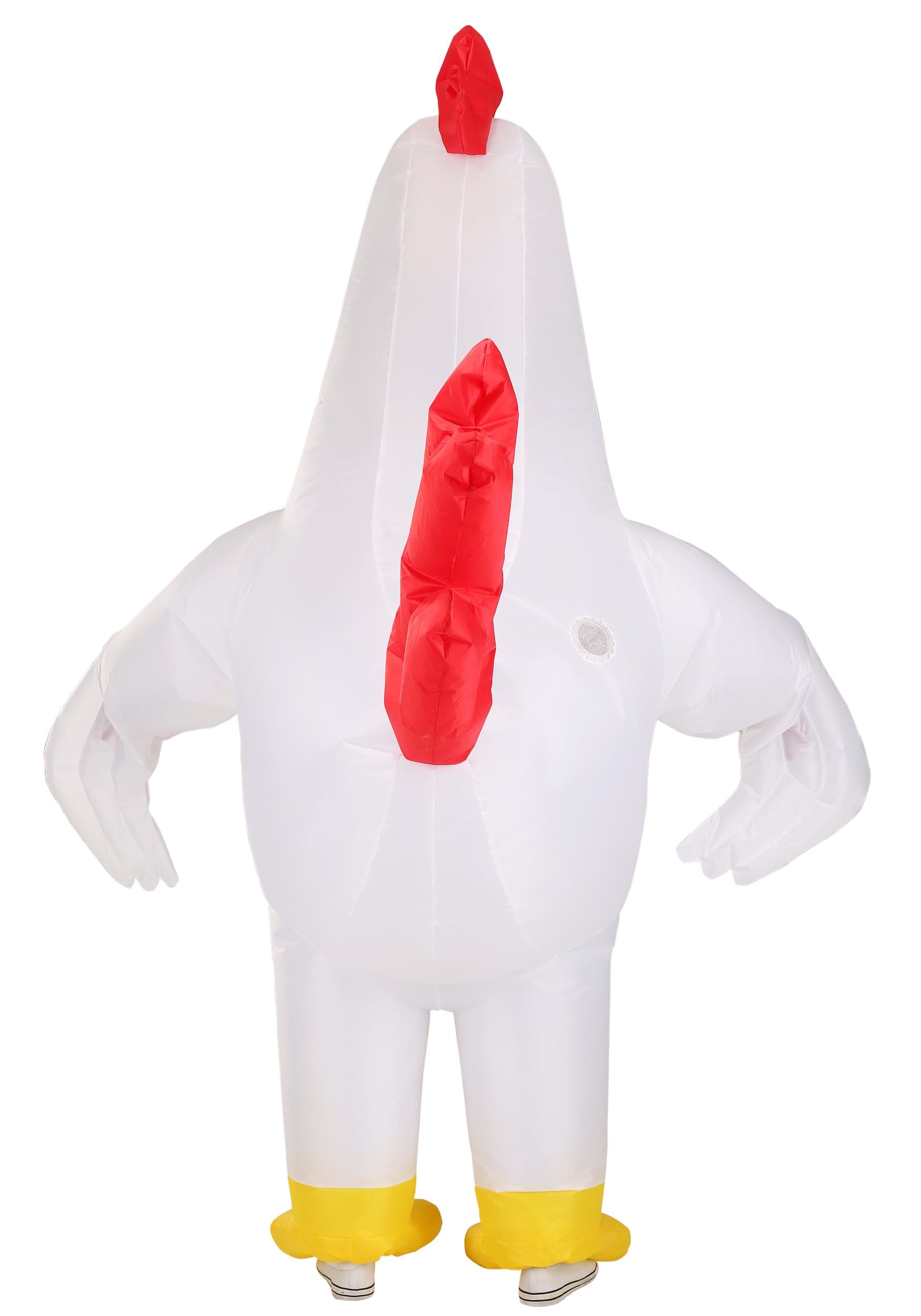 Inflatable Chicken Adult Costume