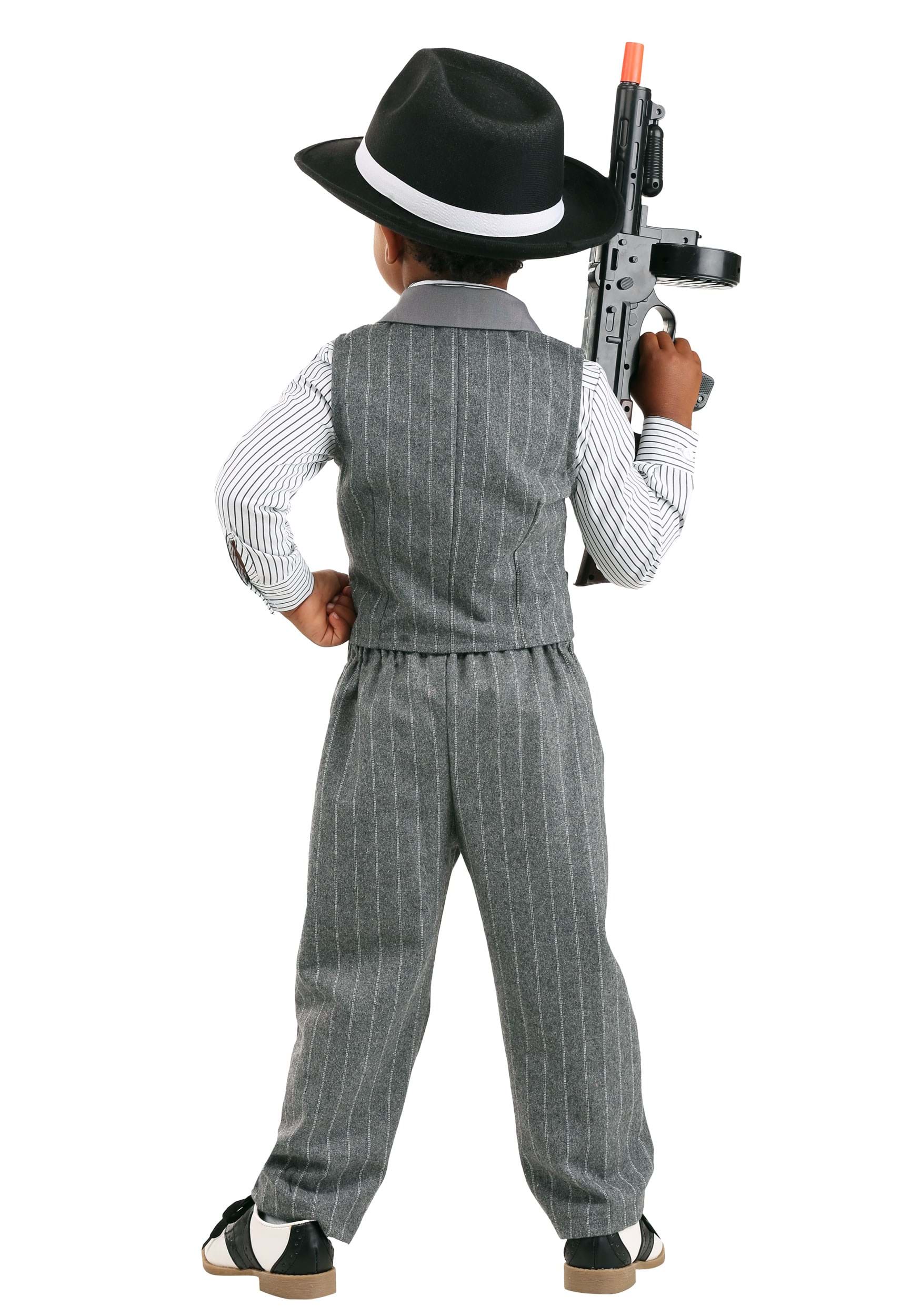 Boy's Ruthless Gangster Toddler Costume