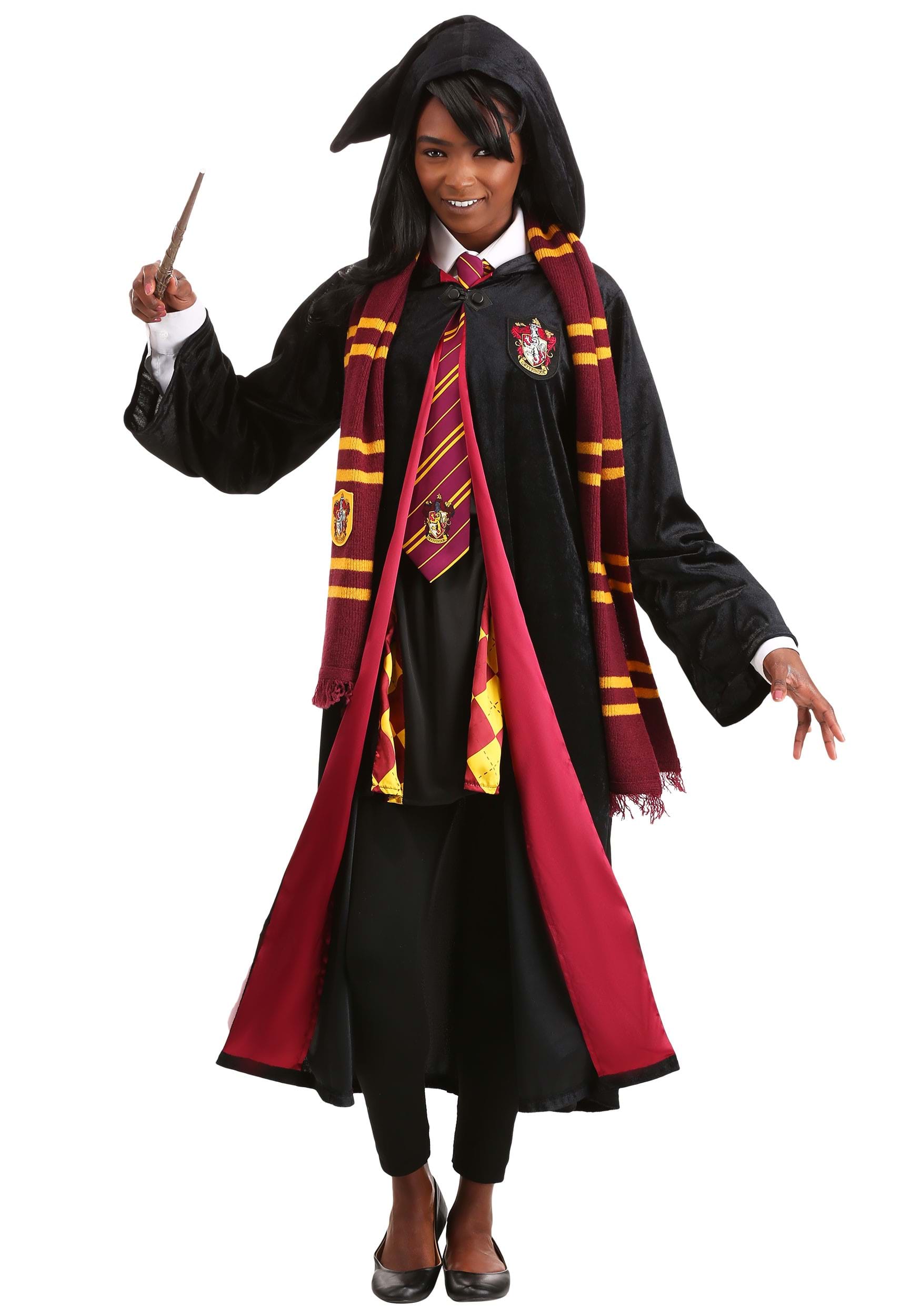Harry Potter Deluxe Hermione Gryffindor Women's Costume 1 Harry Potter Deluxe Hermione Gryffindor Women's Costume