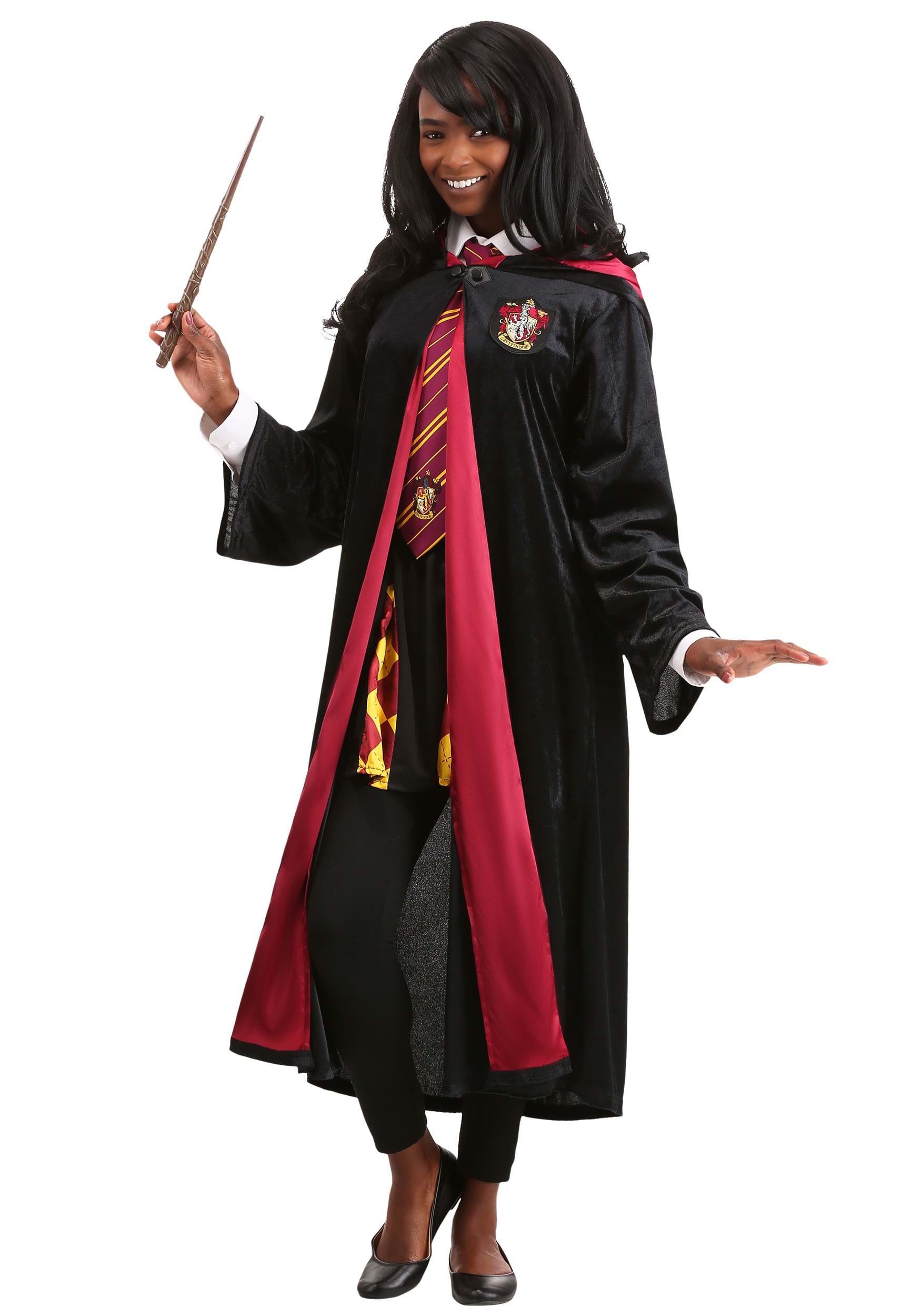 Harry Potter Deluxe Hermione Gryffindor Women's Costume 2 Harry Potter Deluxe Hermione Gryffindor Women's Costume