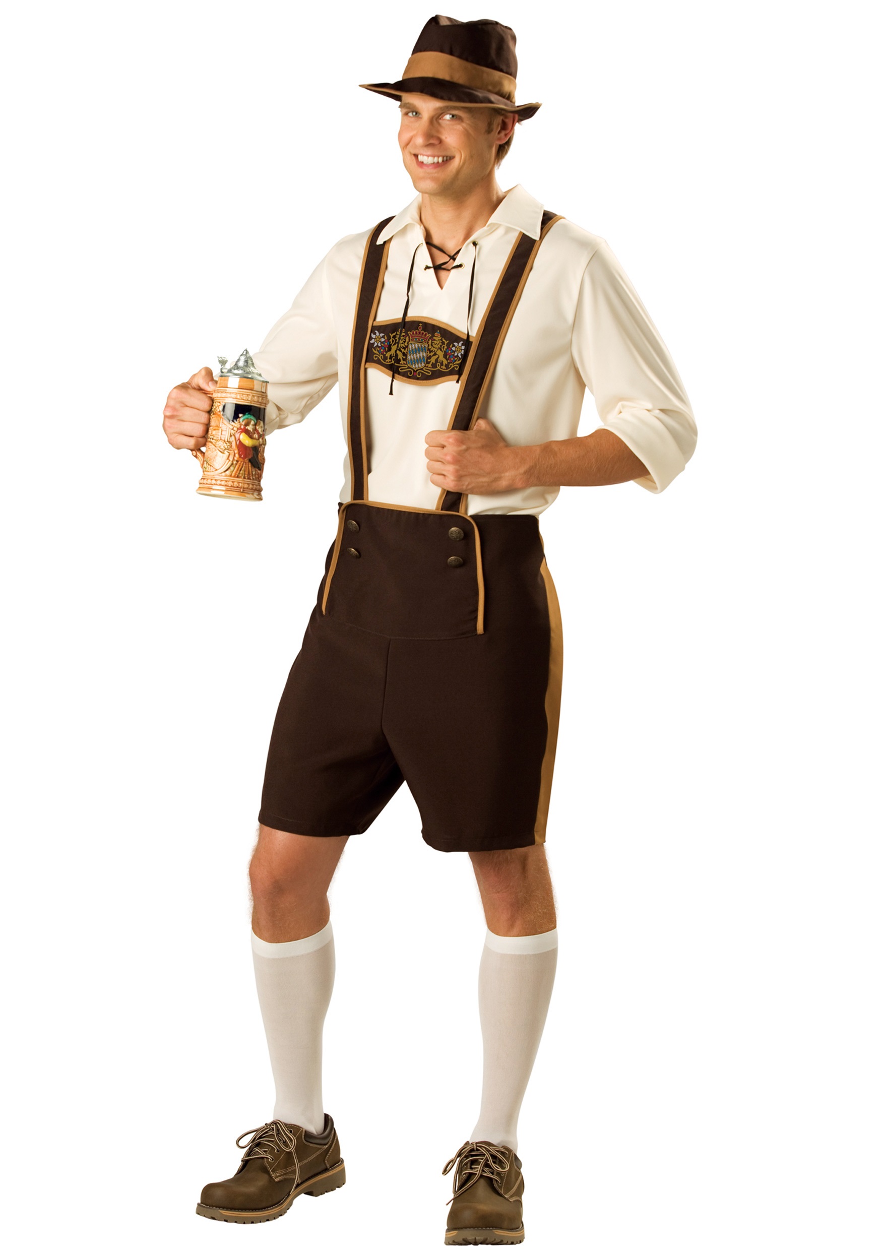 Traditional German Lederhosen Costume
