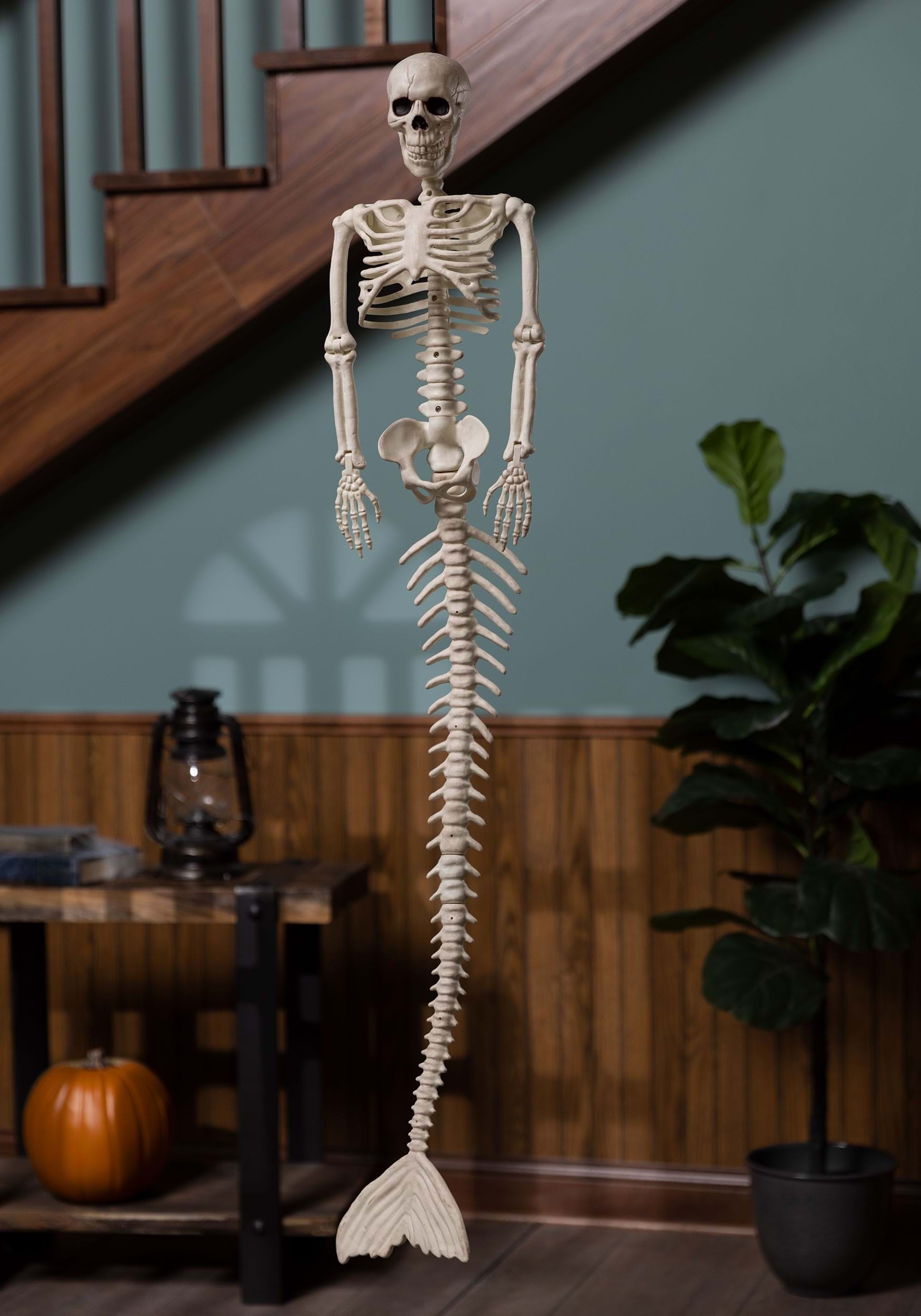 48 Inch Mermaid Skeleton Decoration