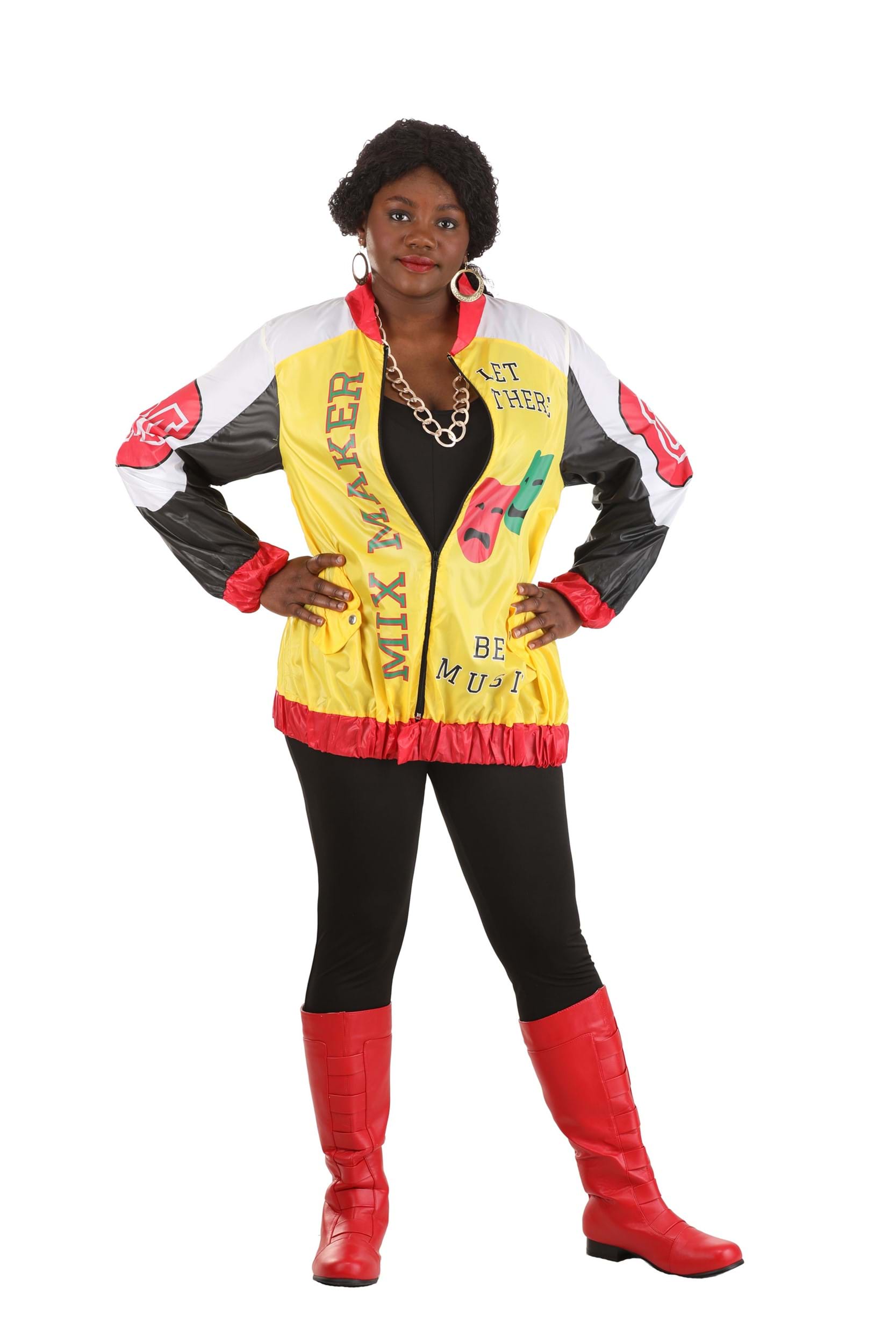 Plus Size Push it Pop Star Women's Costume 1 Plus Size Push it Pop Star Women's Costume