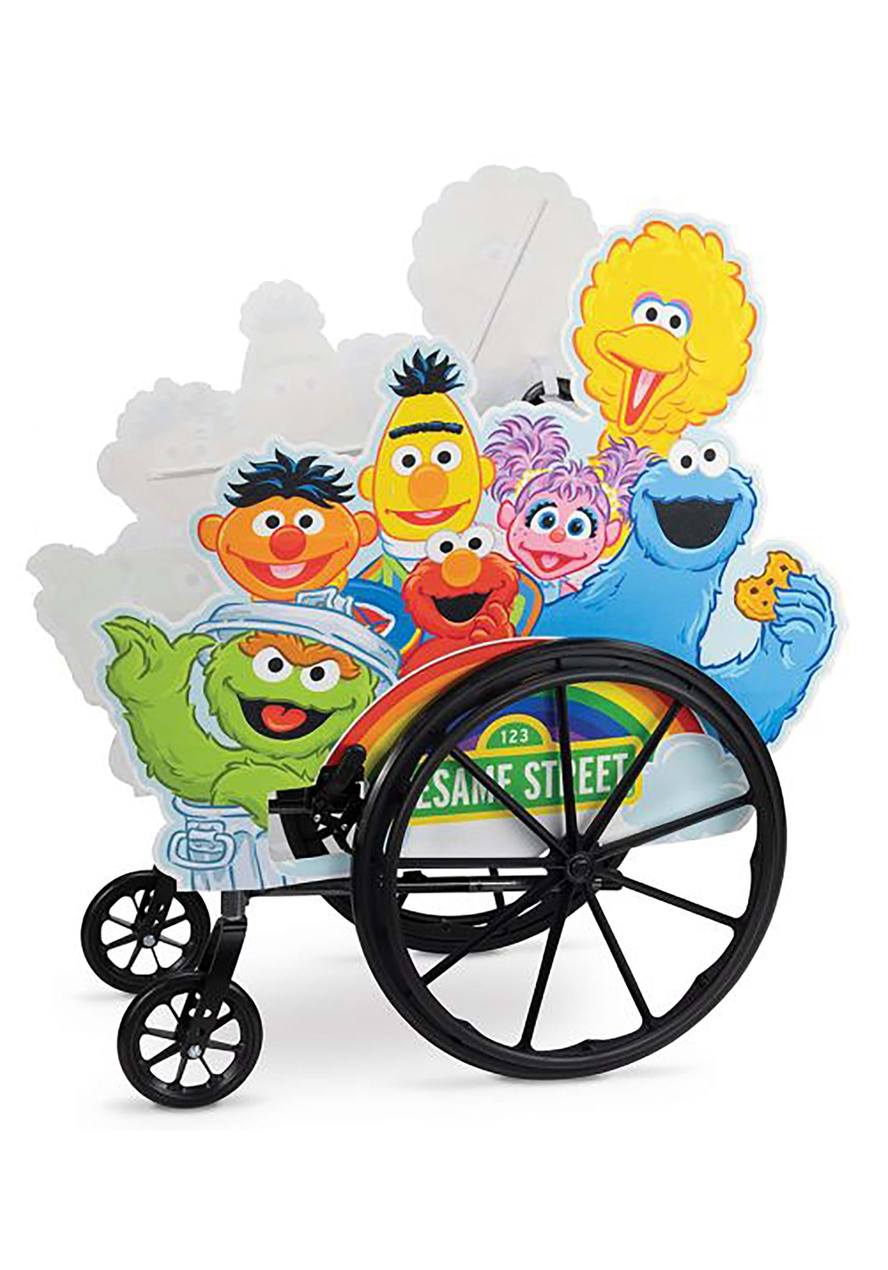 Sesame Street Adapative Wheelchair Cover 1 Sesame Street Adapative Wheelchair Cover
