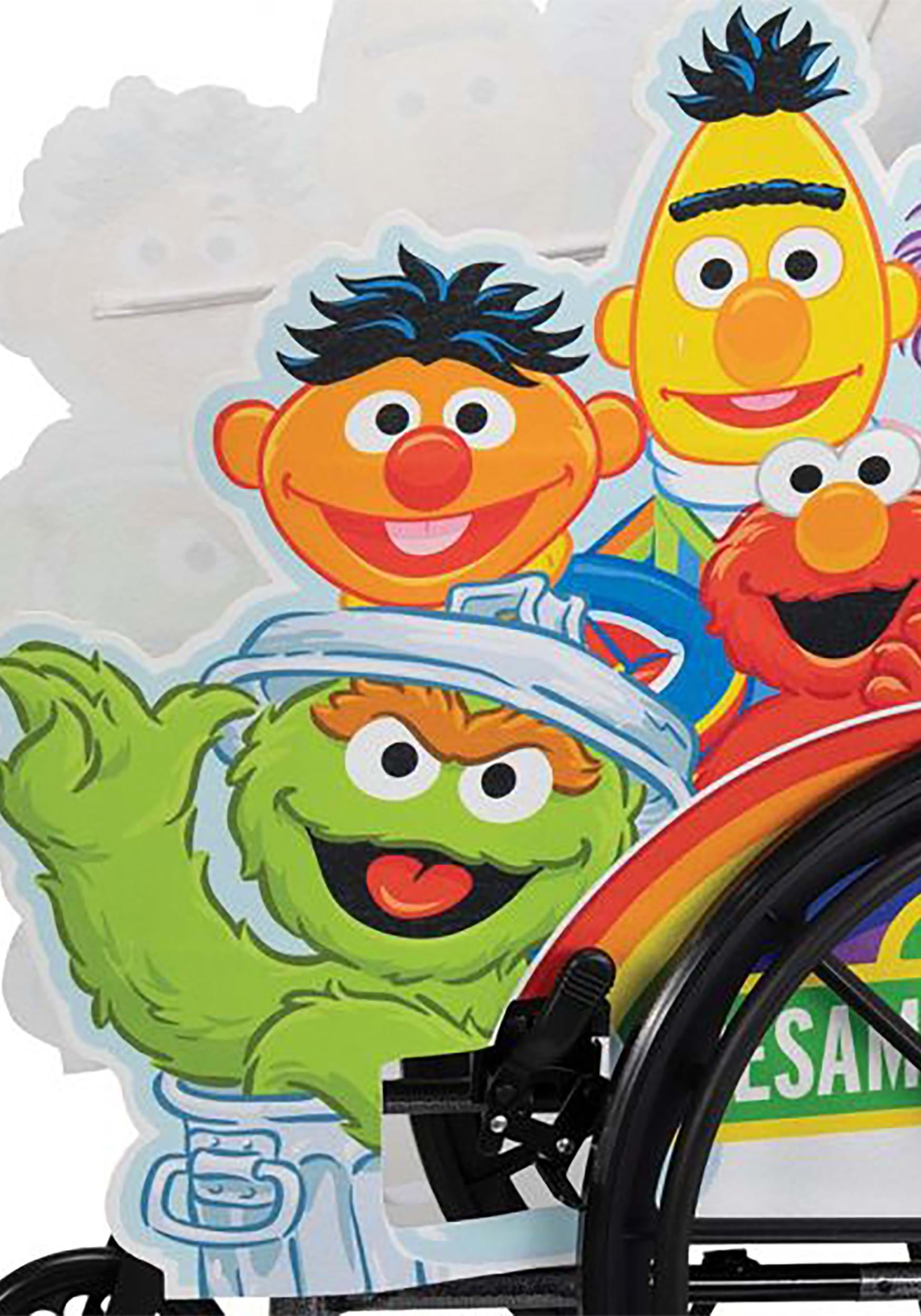 Sesame Street Adapative Wheelchair Cover 3 Sesame Street Adapative Wheelchair Cover