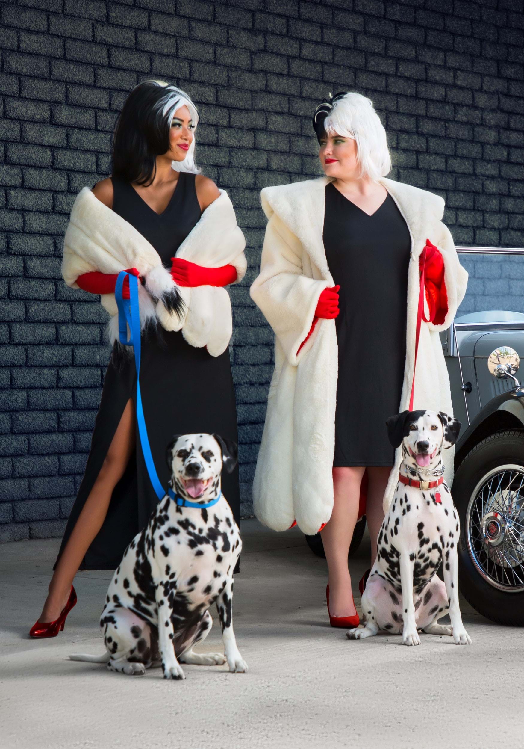 Cruella De Vil Coat Costume for Plus Size Women from Disney's 101 Dalmatians 4 Cruella De Vil Coat Costume for Plus Size Women from Disney's 101 Dalmatians