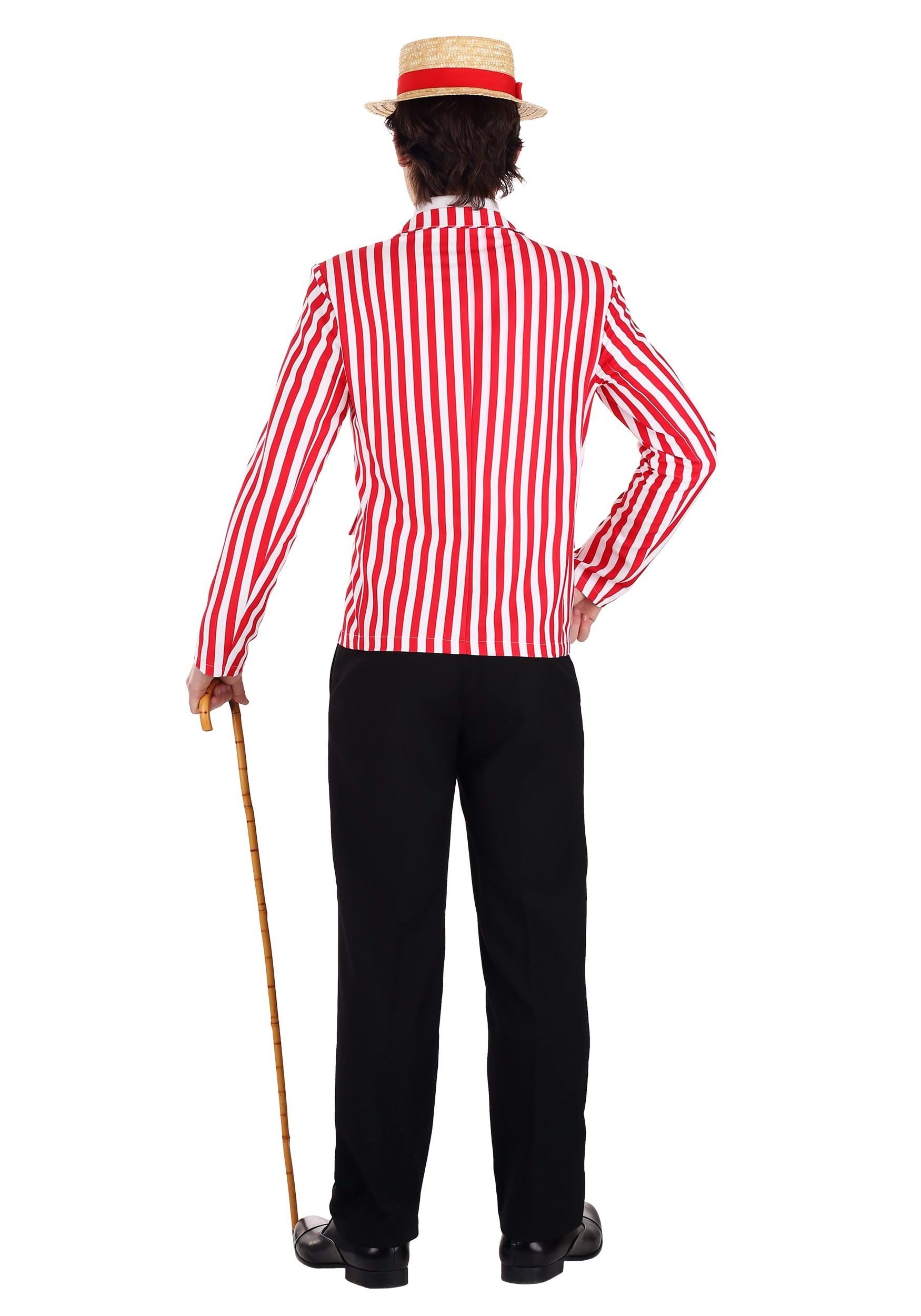 Candy Striped Jacket Costume for Men