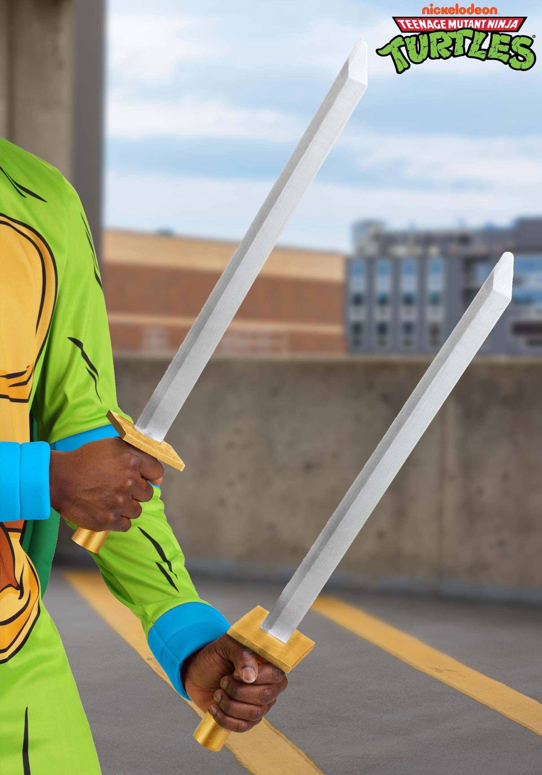 Teenage Mutant Ninja Turtles Leonardo's Swords Cosplay Prop