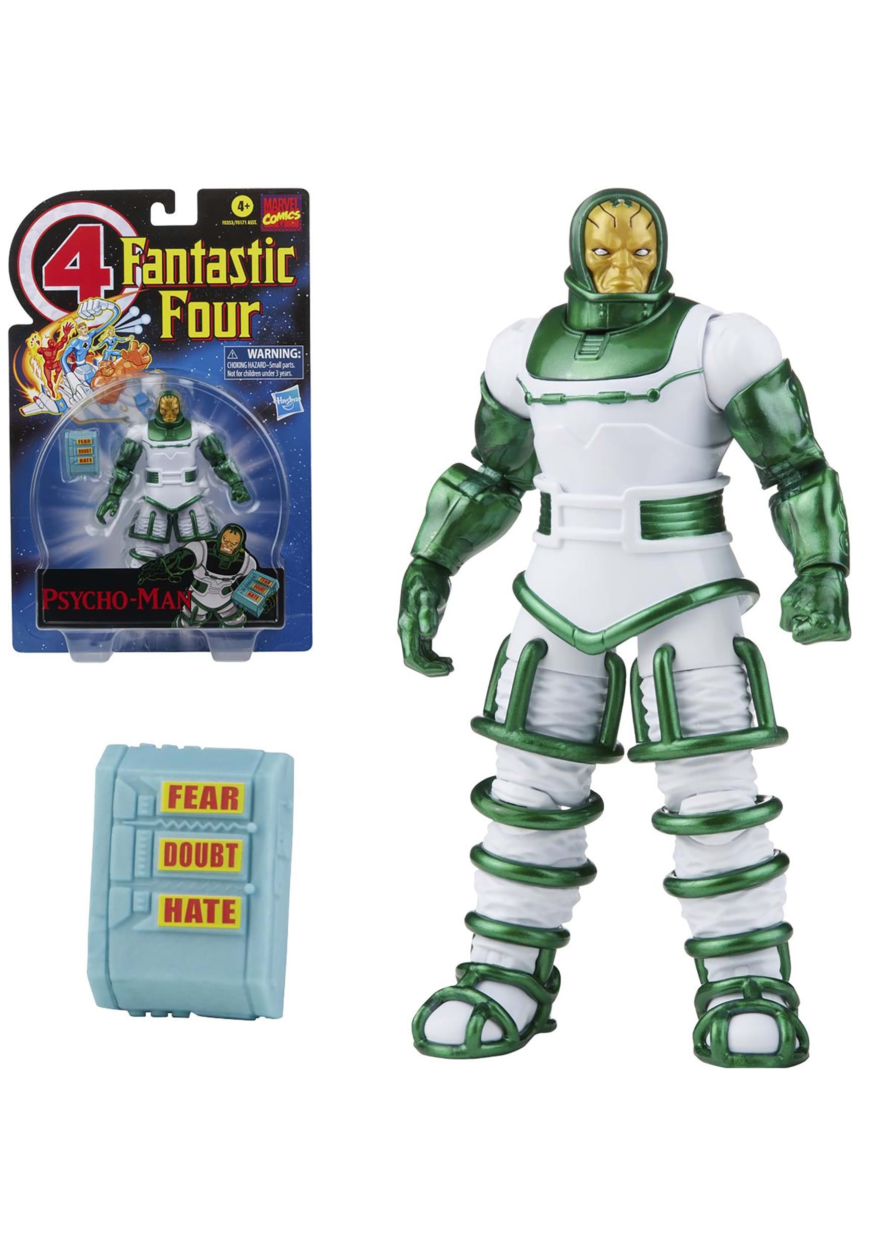 Marvel Legends Fantastic Four Retro Psycho-Man Action Figure