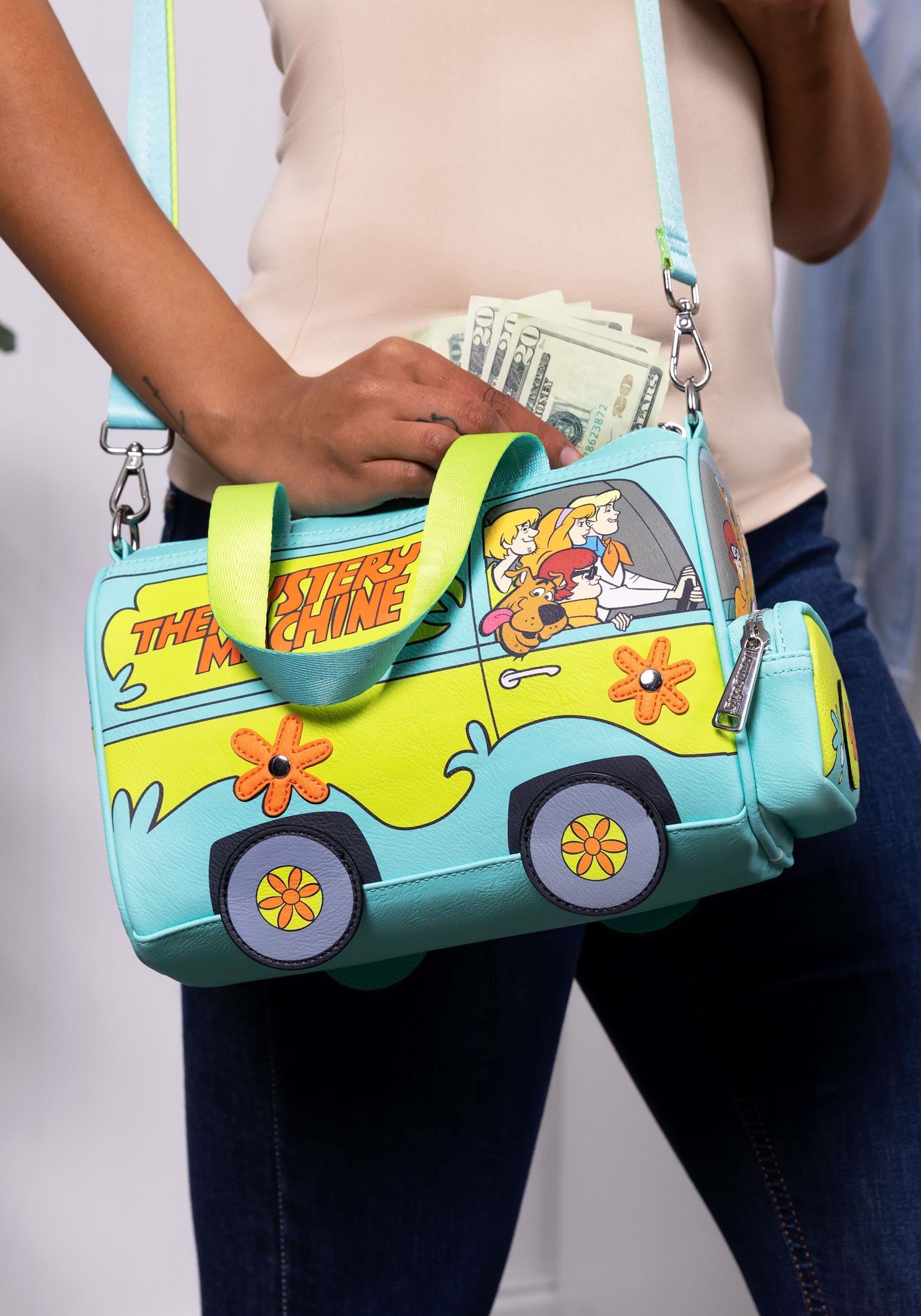 Scooby Doo Mystery Machine Loungefly Crossbody Bag