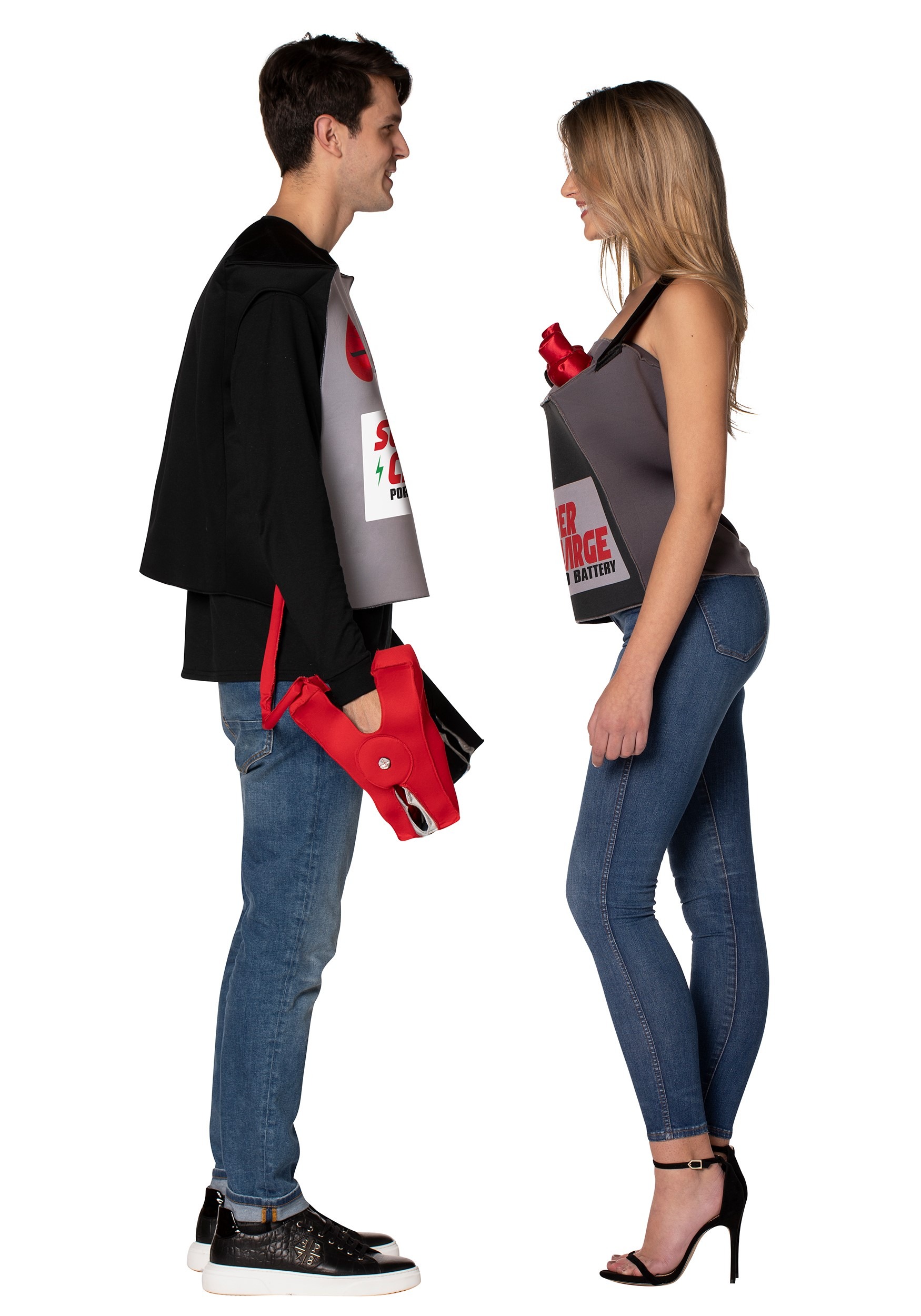 Battery & Jumper Cables Adult Couples Costume