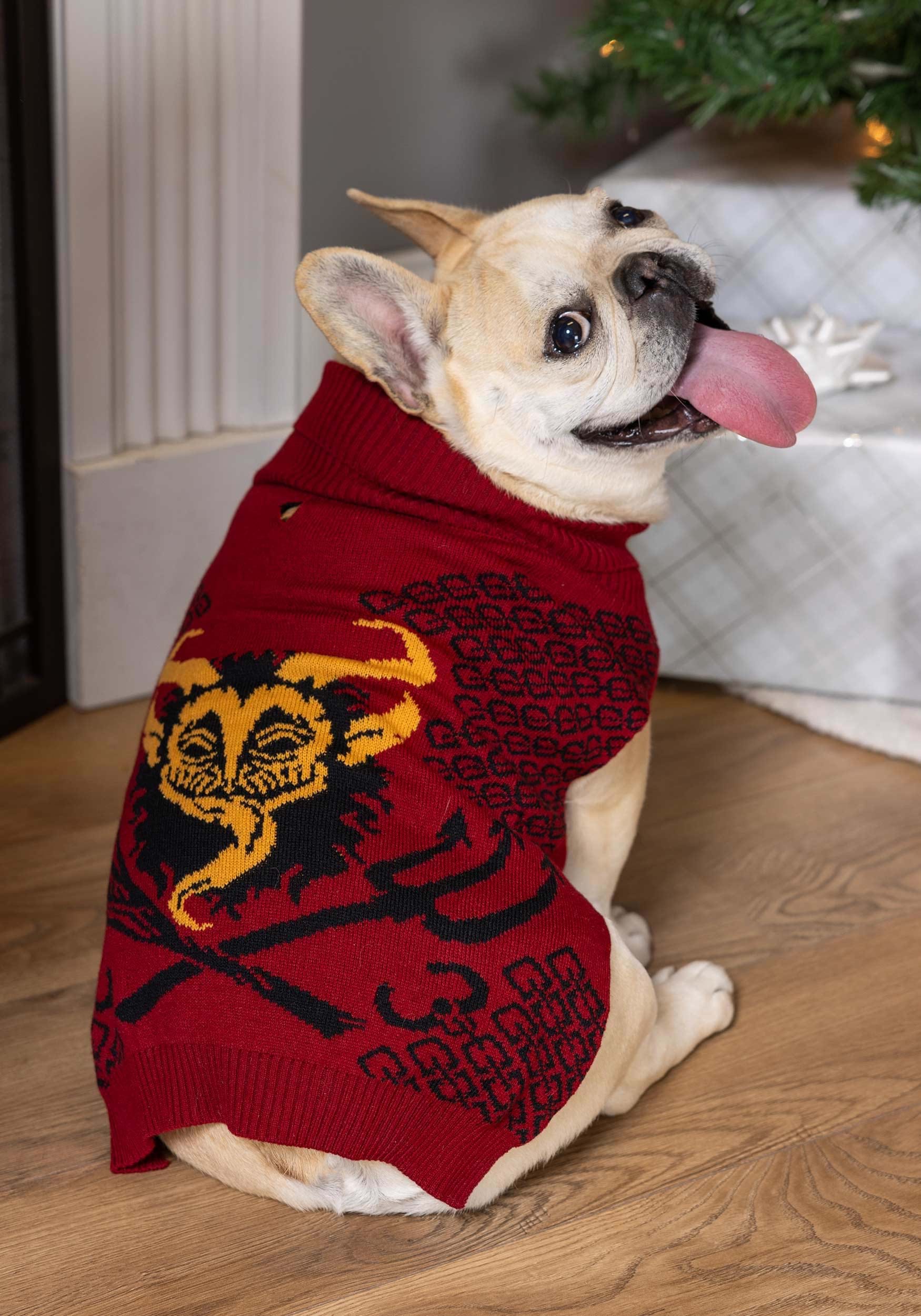 Red Krampus Holiday Sweater for Pets