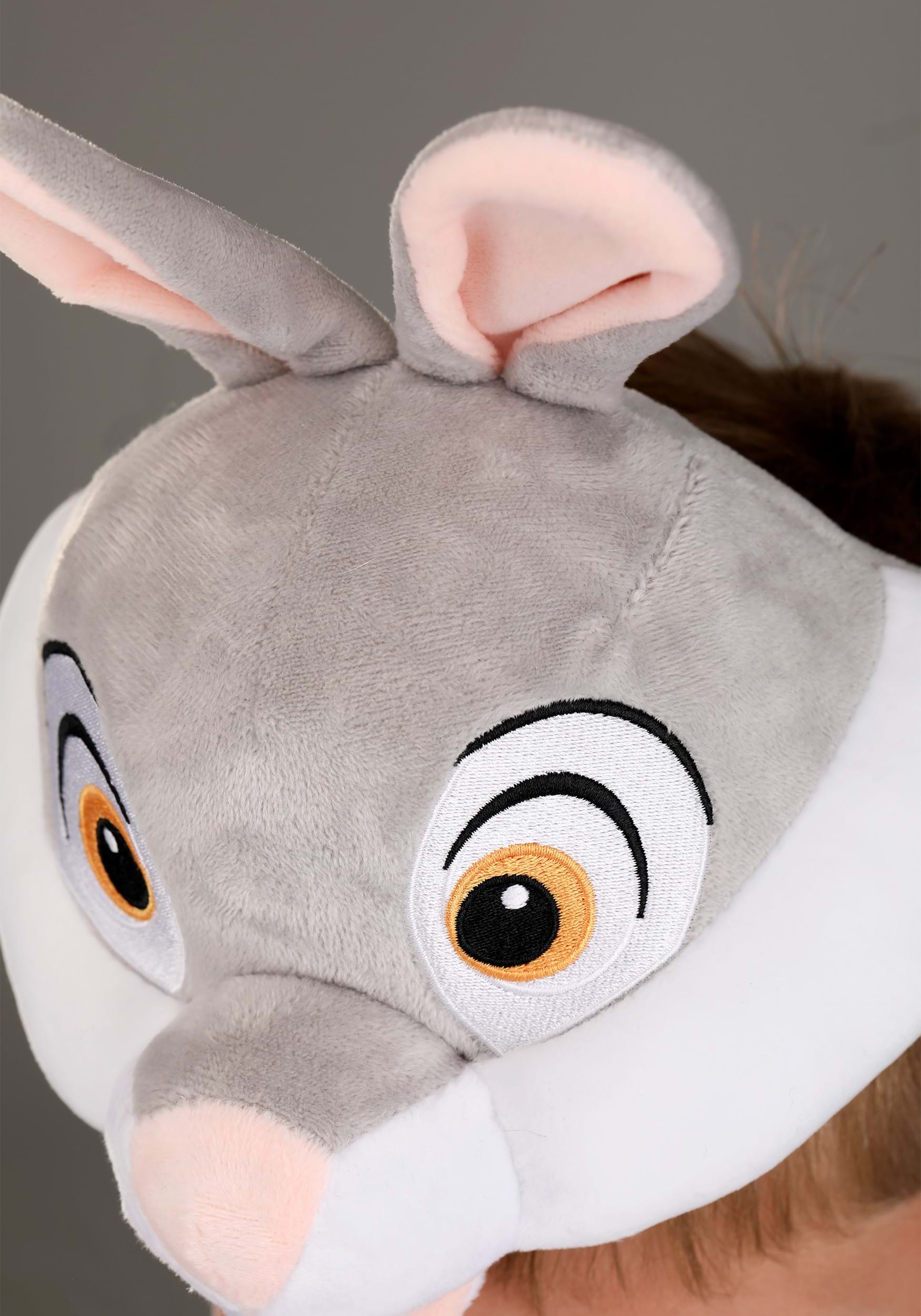 Adult Bambi Thumper Soft Headband & Tail Costume Kit