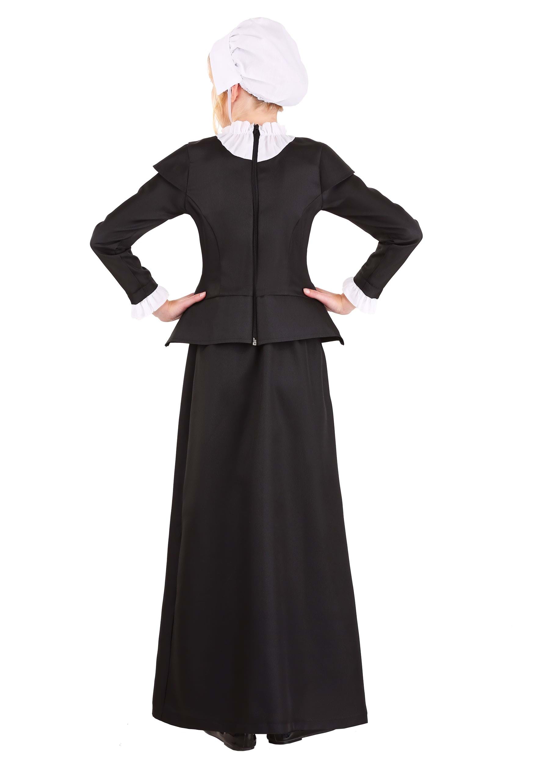 Thankful Girl's Pilgrim Costume