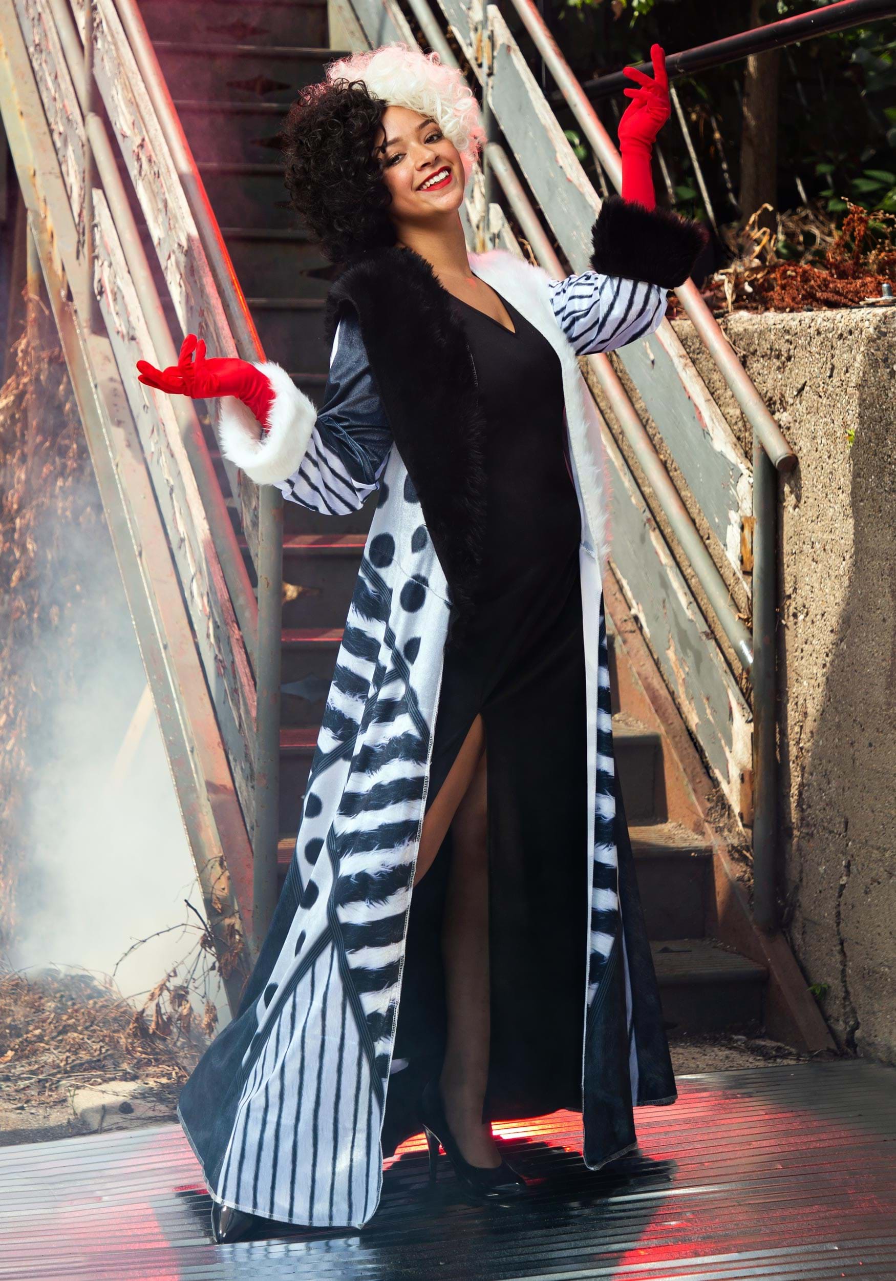Descendants Cruella Women's Costume 2 Descendants Cruella Women's Costume