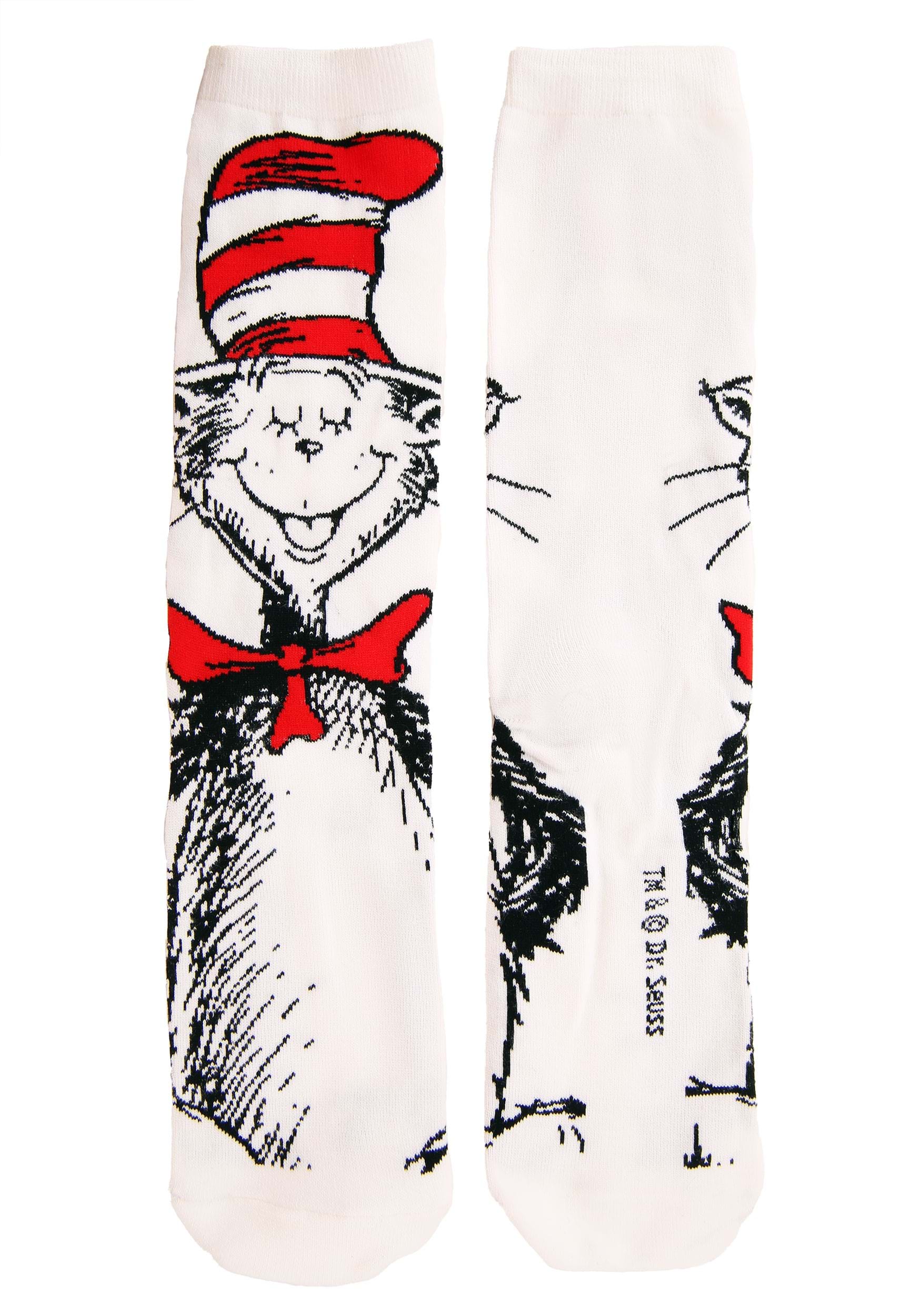 Dr. Seuss Characters 3 Pairs Crew Sock Set for Adults 3 Dr. Seuss Characters 3 Pairs Crew Sock Set for Adults