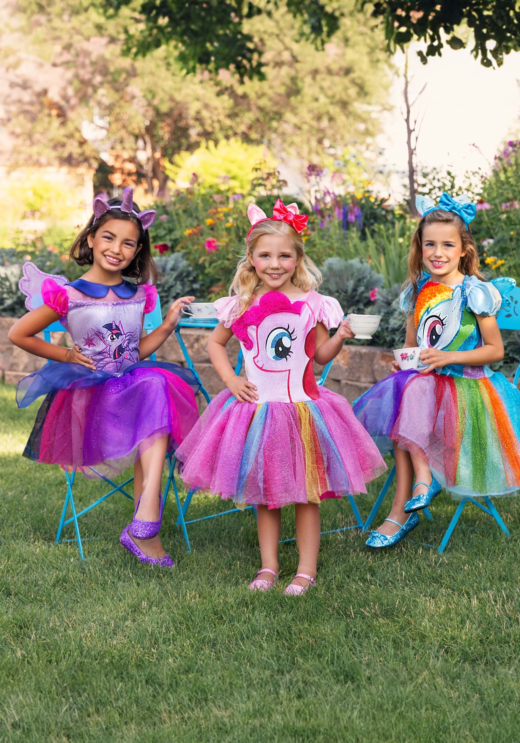 Rainbow Dash Tutu Prestige Dress for Toddler Girls