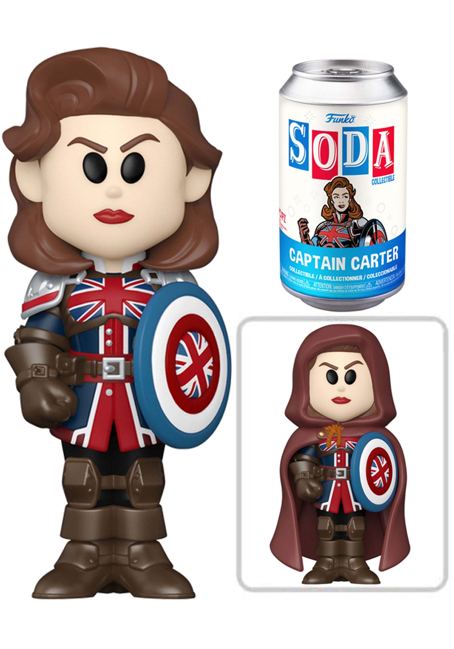 Vinyl SODA: What If? - Captain Carter Vinyl Figure