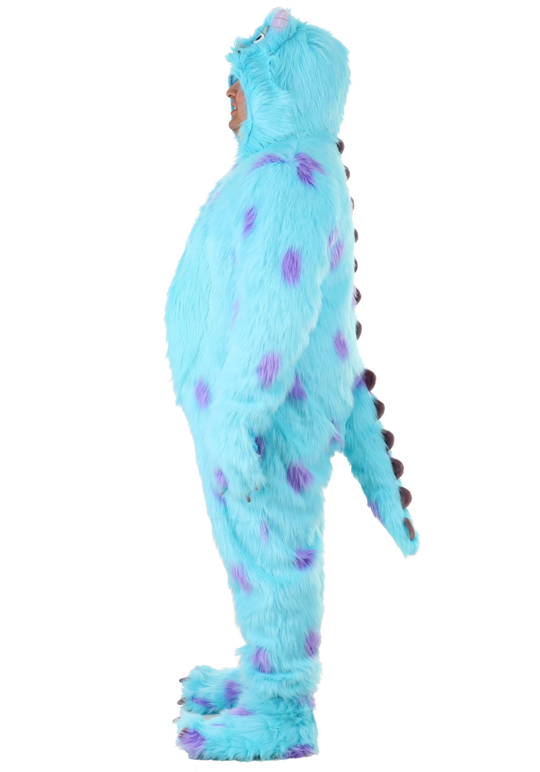 Plus Size Adult Hooded Monsters Inc Sulley Costume