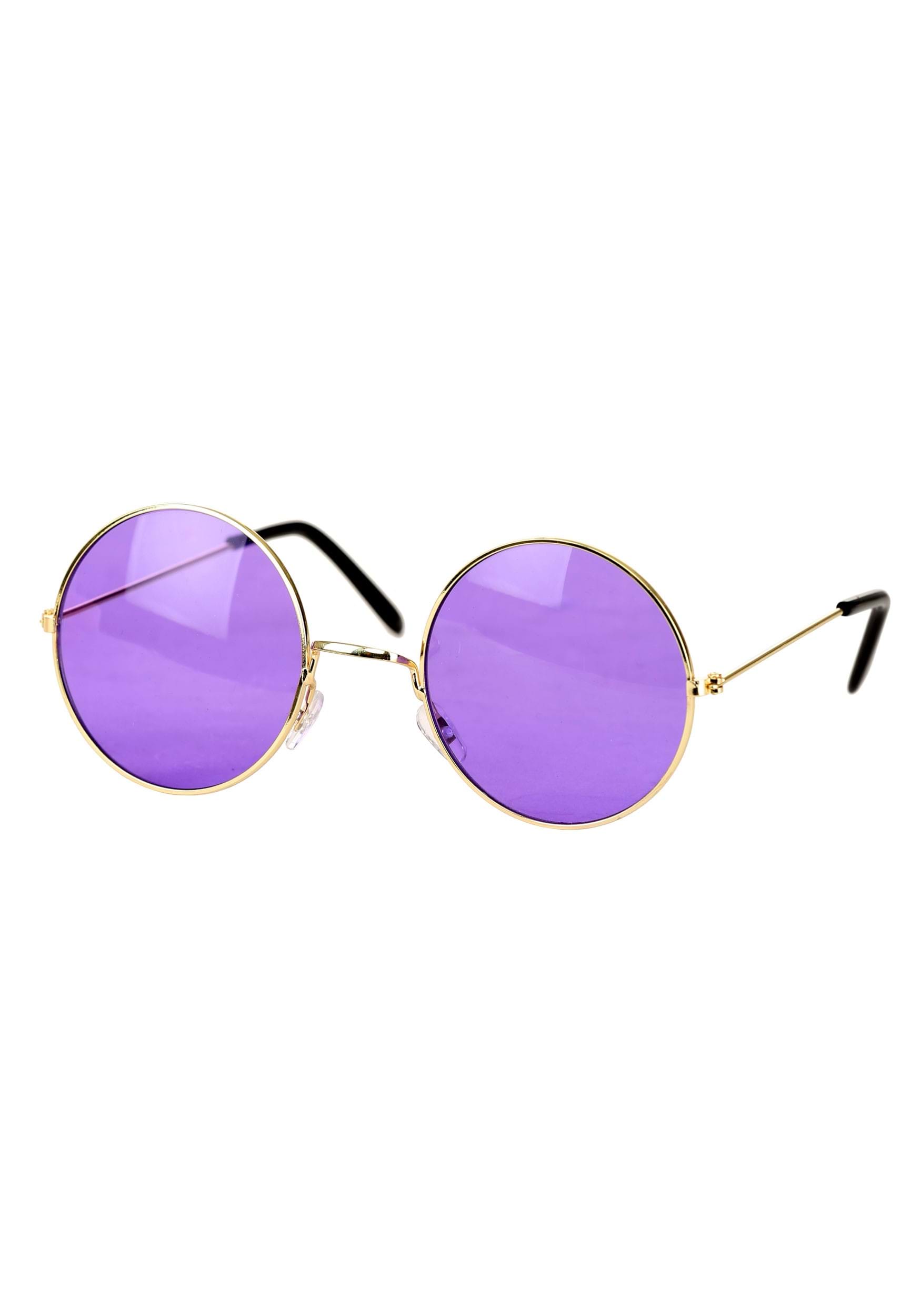 Janis Purple Hippie Glasses